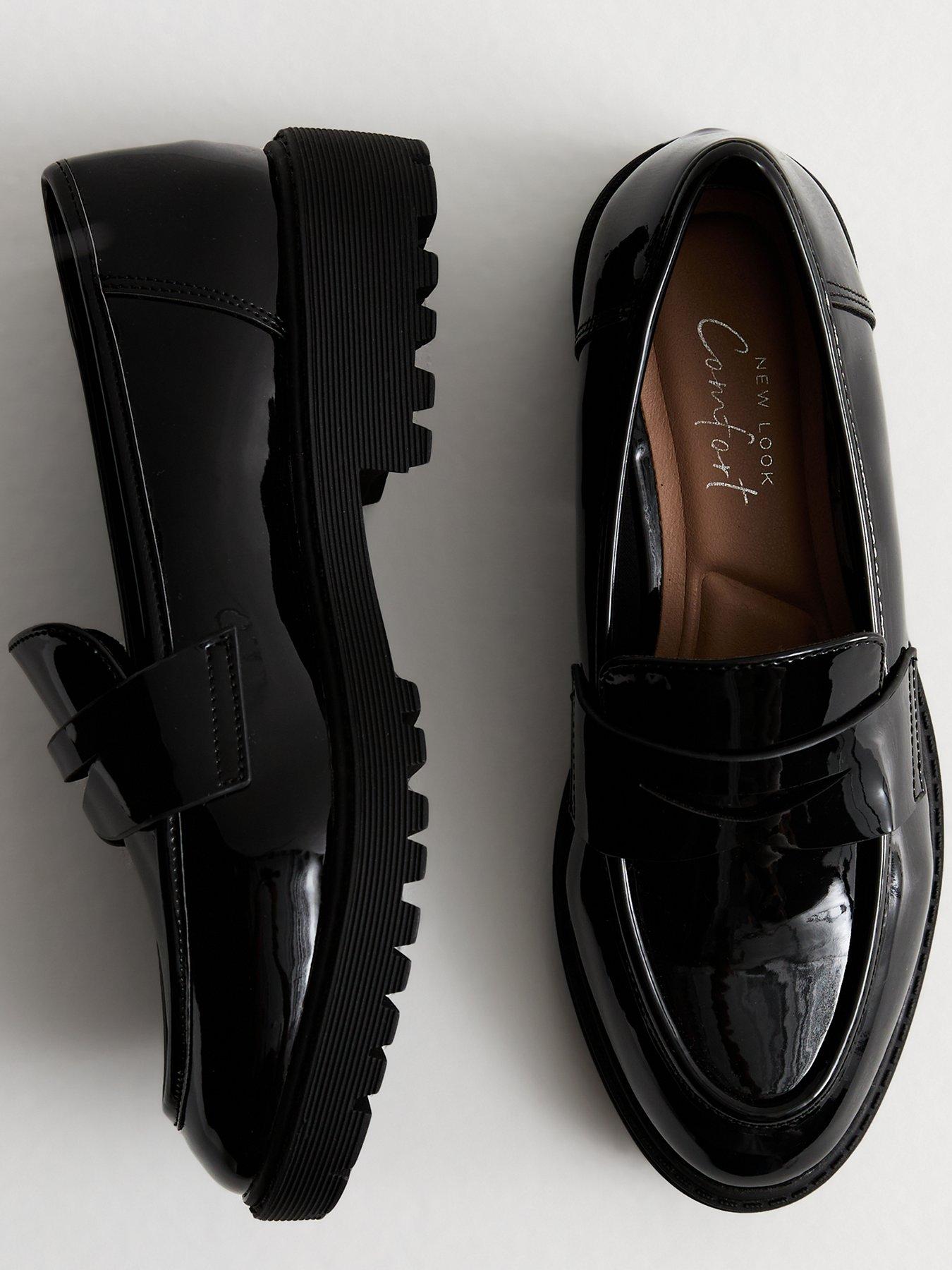 new-look-penny-strap-patent-loafers-blackoutfit