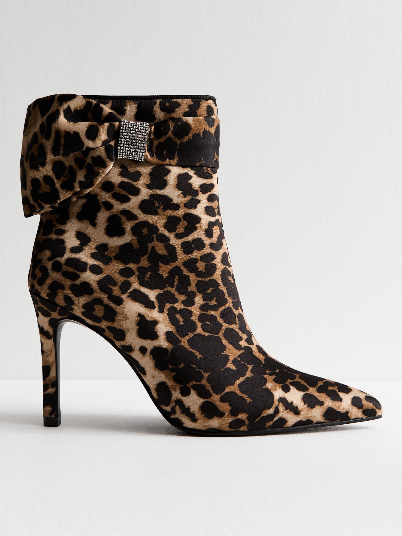 new-look-brown-leopard-satin-bow-embellished-stiletto-heel-ankle-boots-print