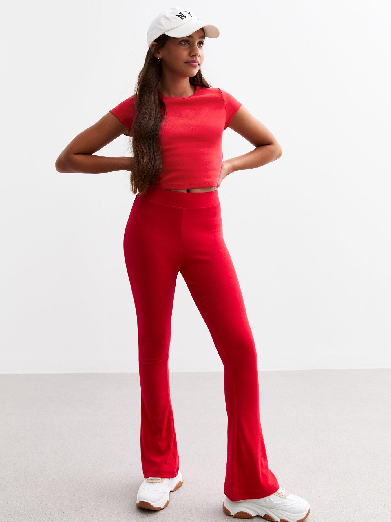 new-look-915-girls-red-cap-sleeve-crop-topdetail