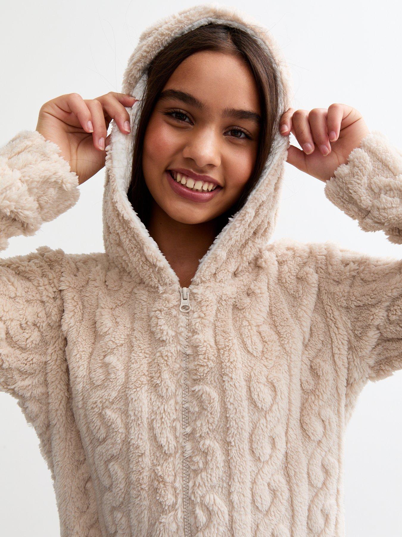 new-look-915-girls-cream-cable-fleece-all-in-onedetail