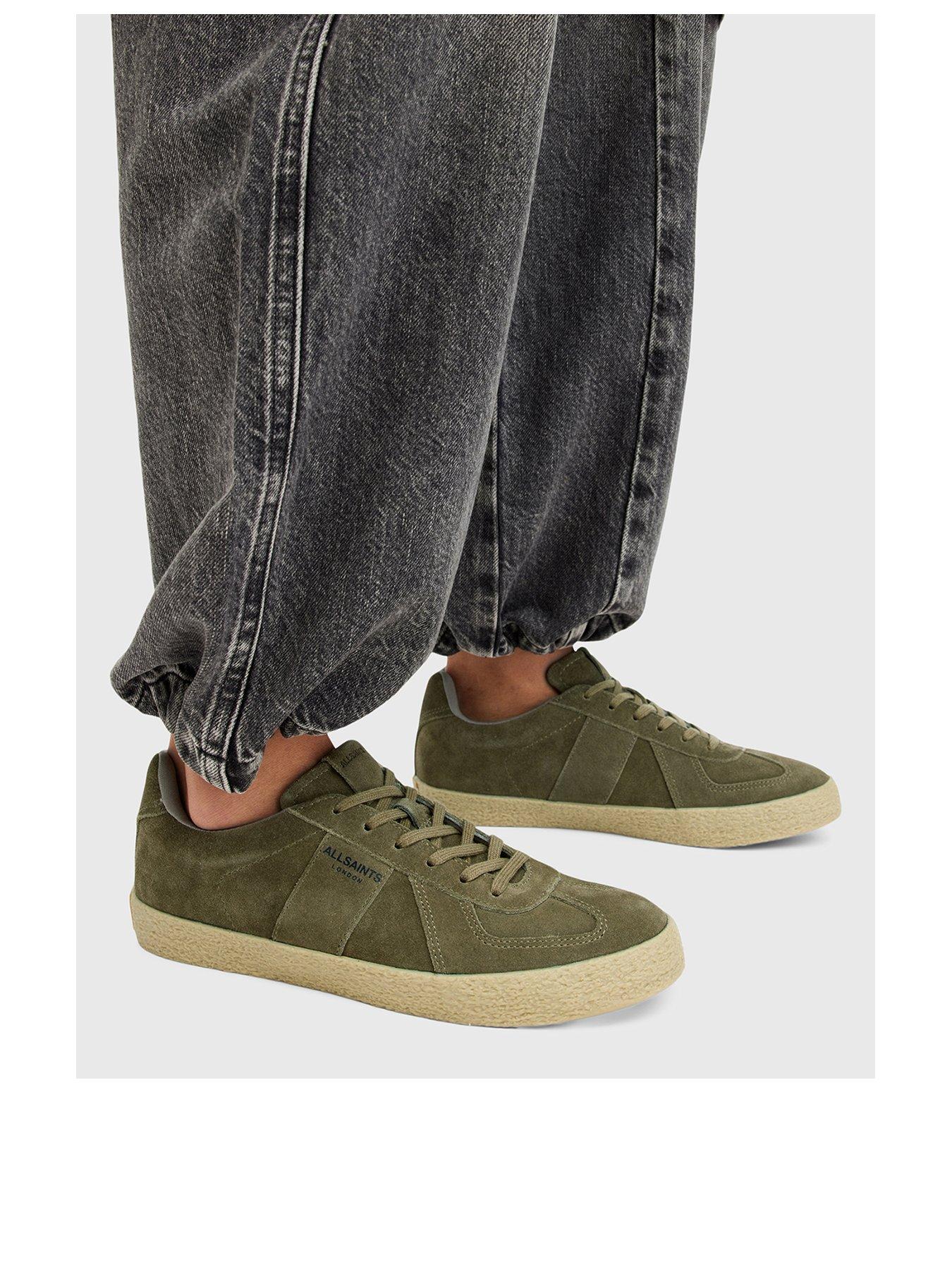 allsaints-jaimee-suede-sneakers-greenstillFront