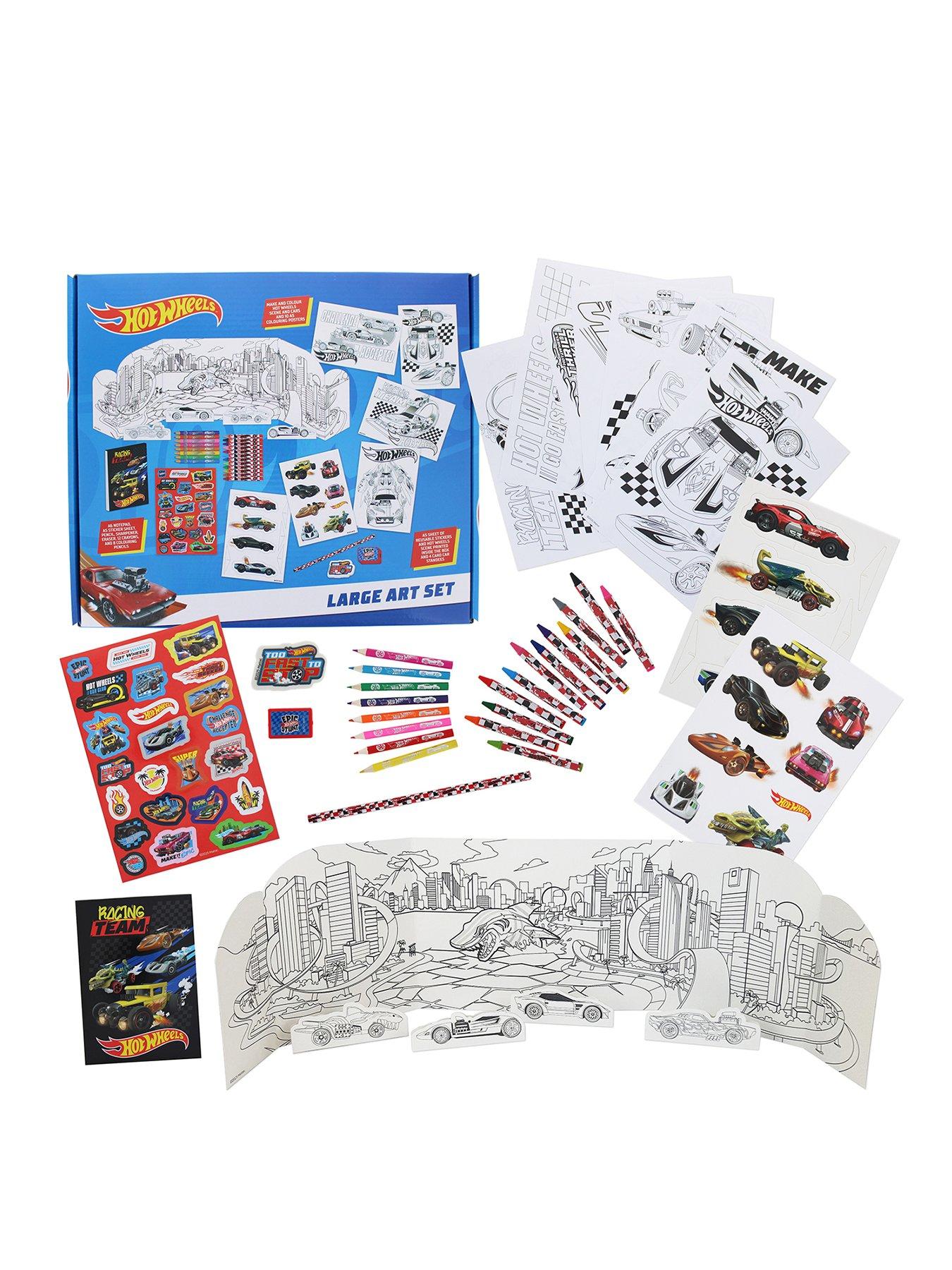 Image of Hot Wheels Hot Wheels Large Art Set