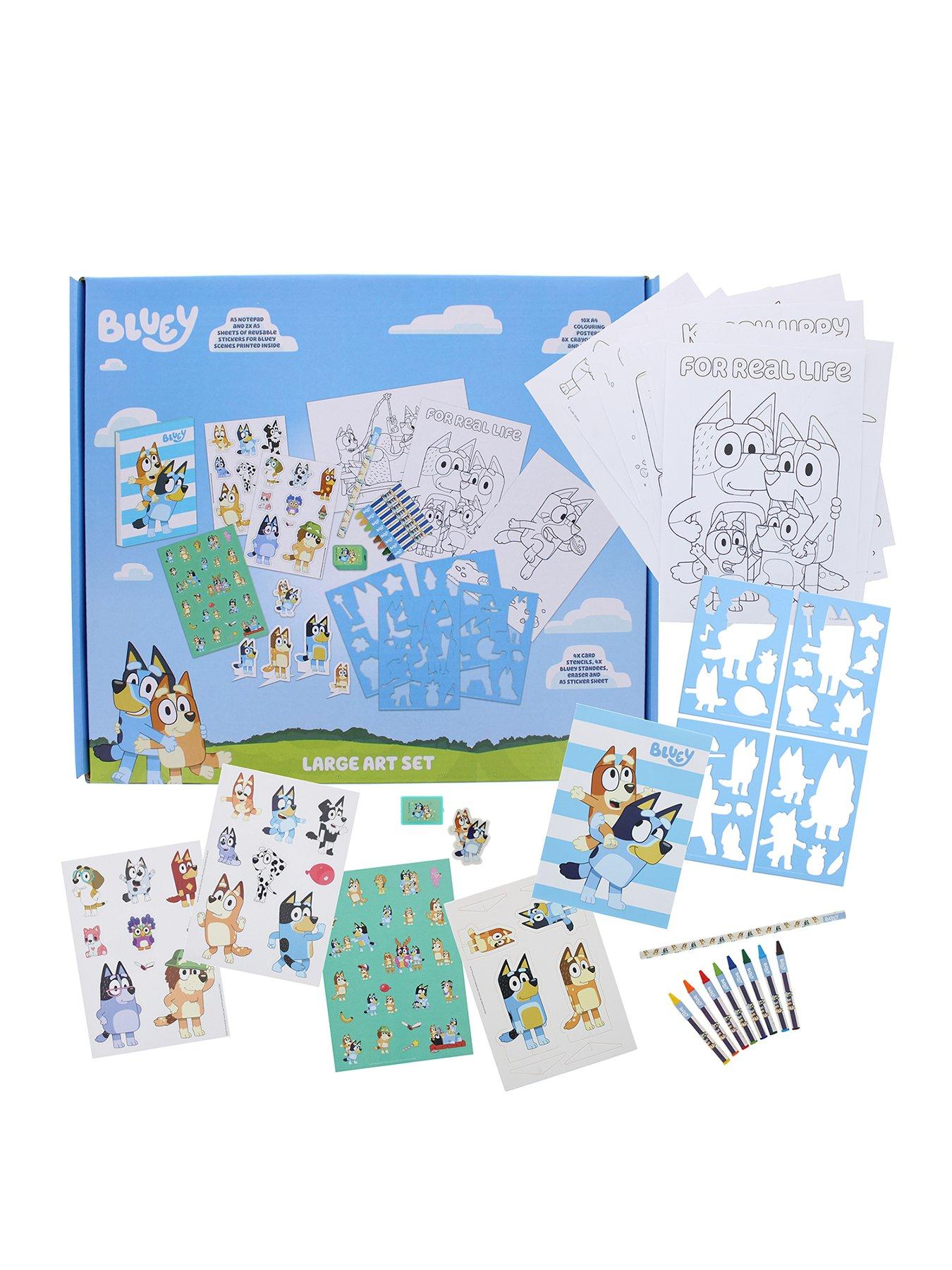 Image 1 of 7 of Bluey Bluey Large Art Set