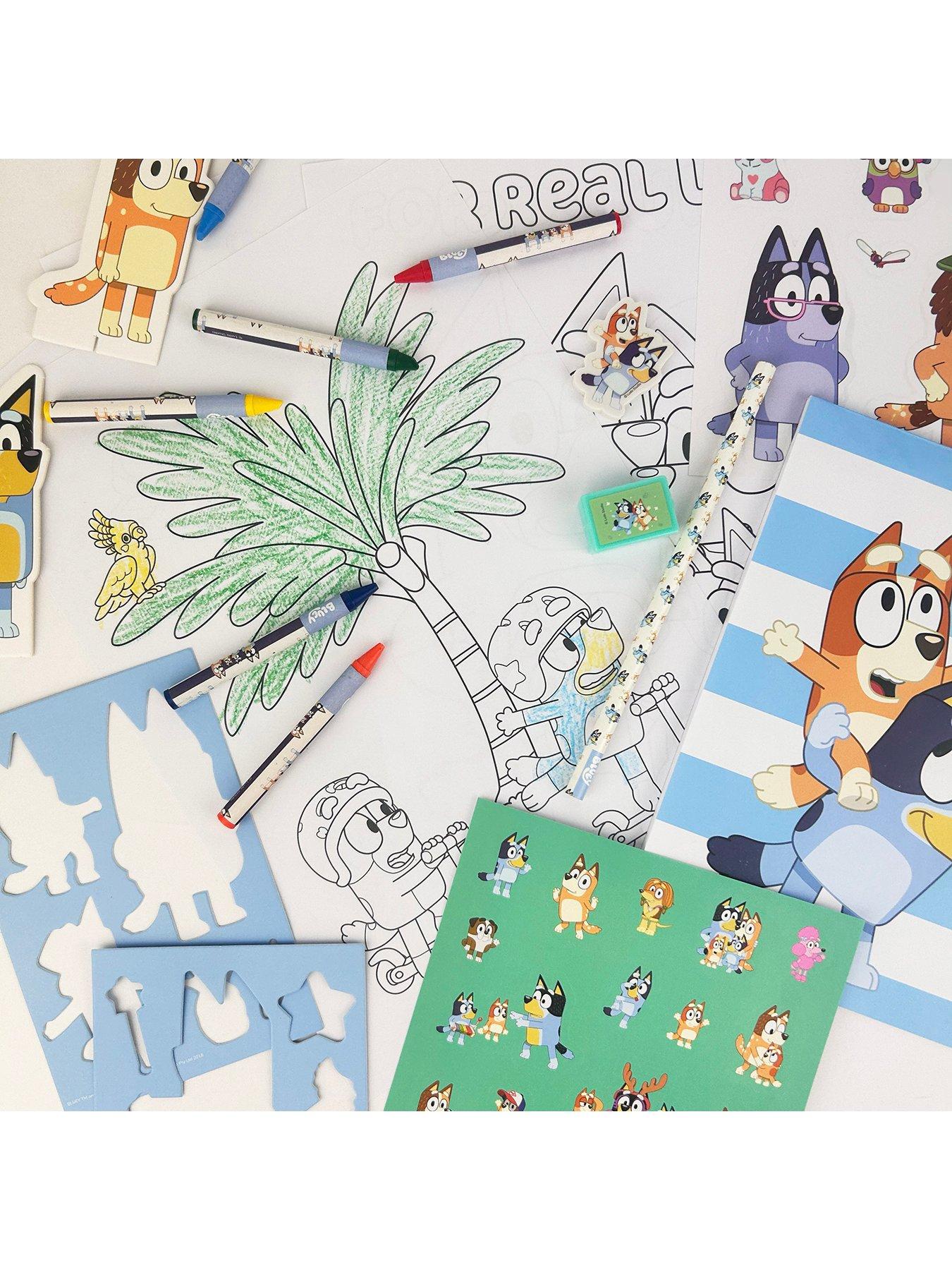 Image 6 of 7 of Bluey Bluey Large Art Set