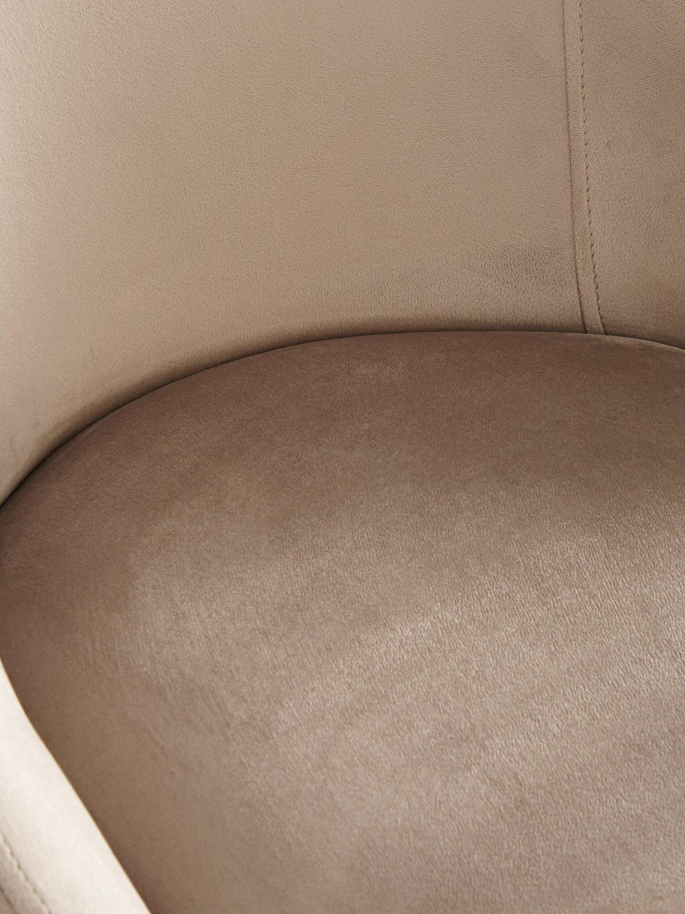 Image 5 of 5 of The Very Collection Dahlia Bar Stool - Mink/Black&nbsp;- FSC&reg; Certified