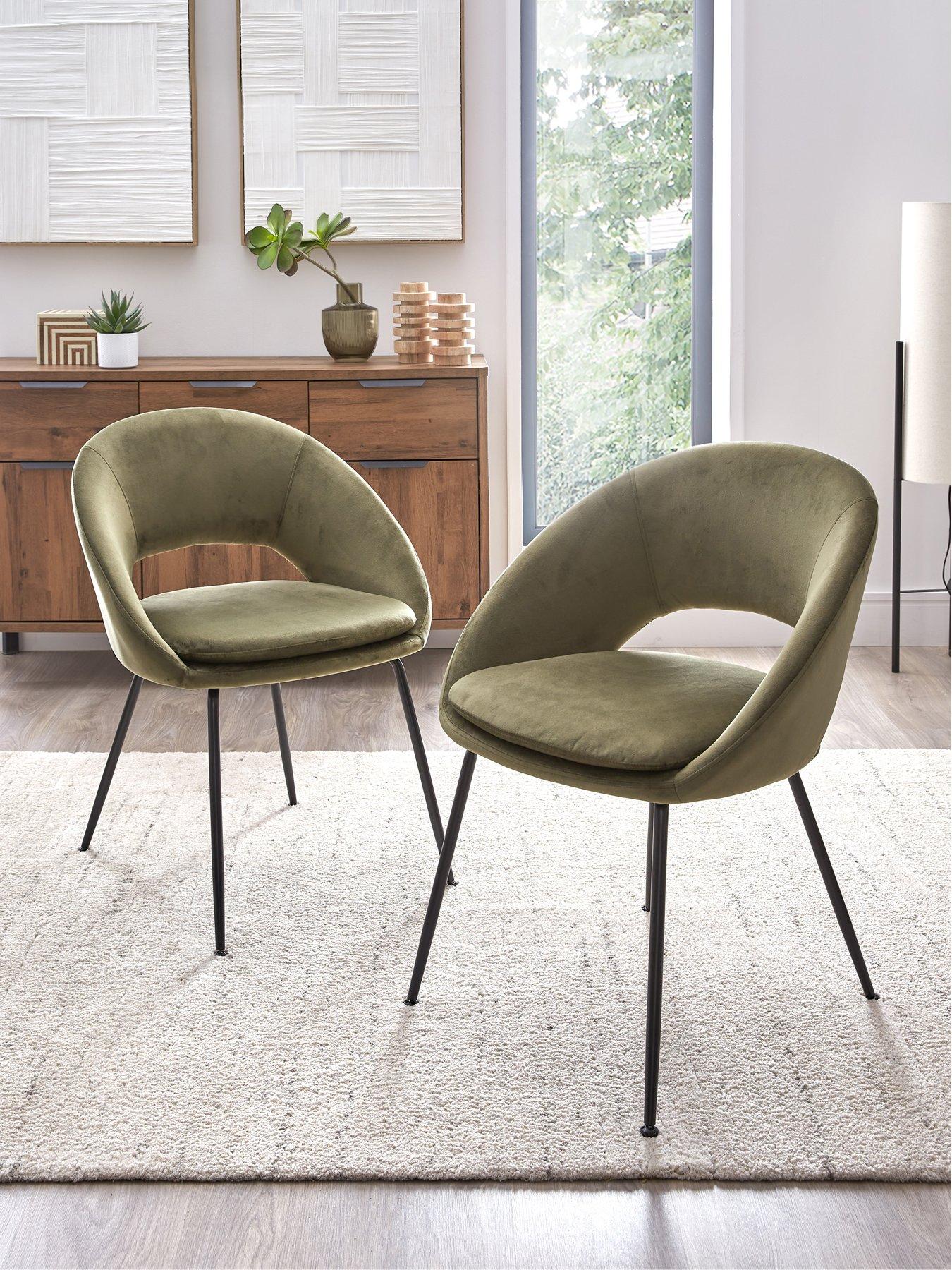 the-very-collection-pair-of-aurelia-diningnbspchairs-moss-greenblack-fscreg-certified