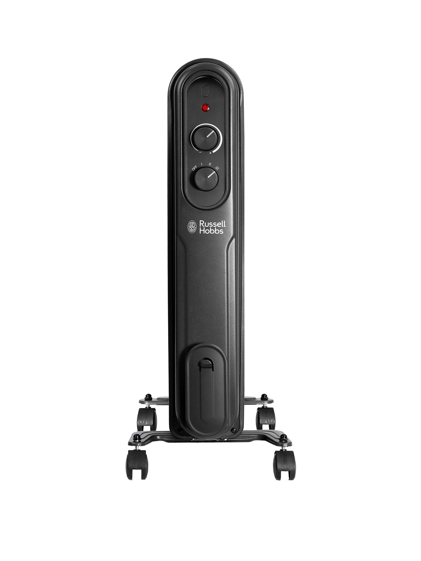 undefined 2.5kW Oil-Filled Radiator - 9 Fin - Black