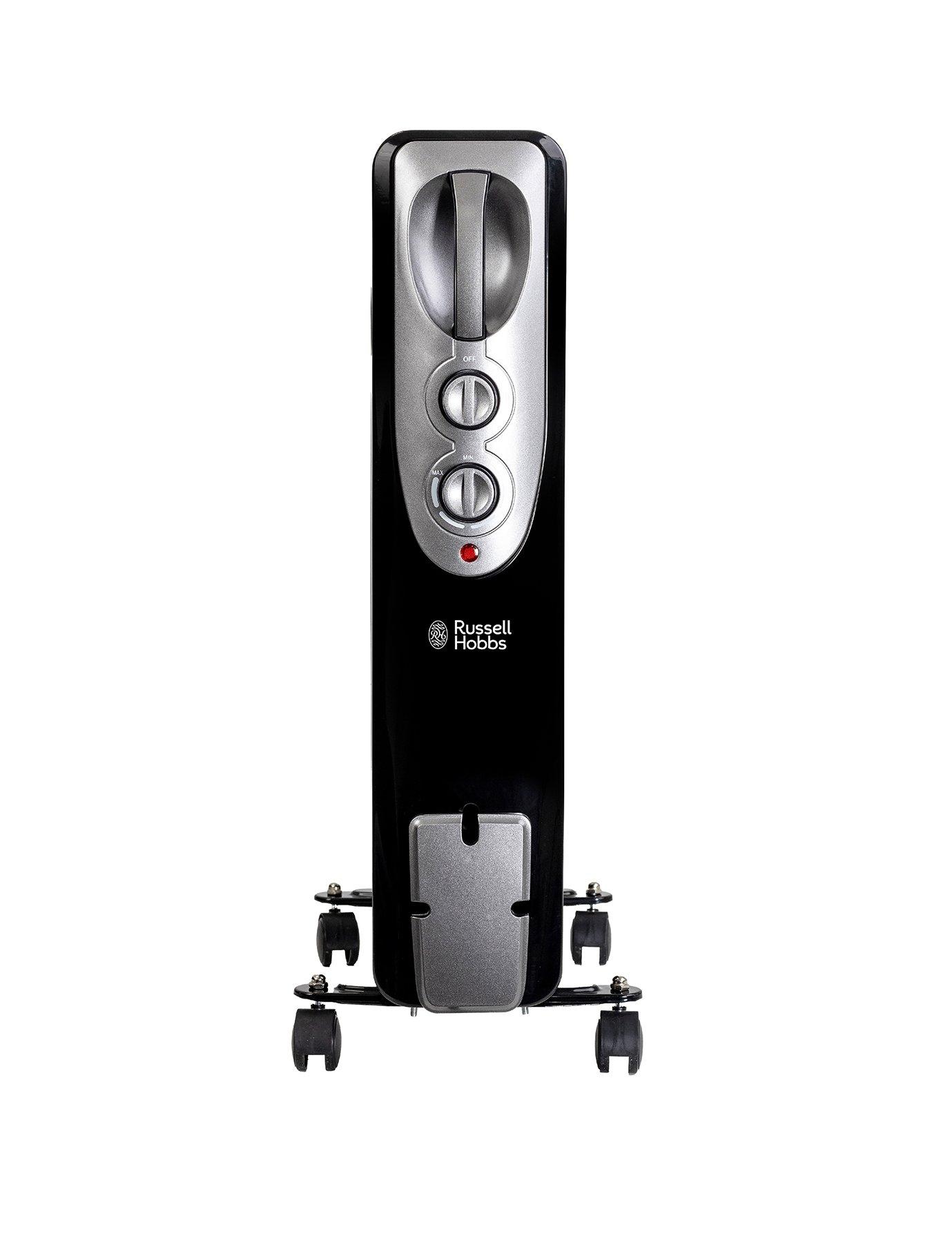undefined 2.5kw Oil-Filled Radiator - 9 Fin - Matt Black