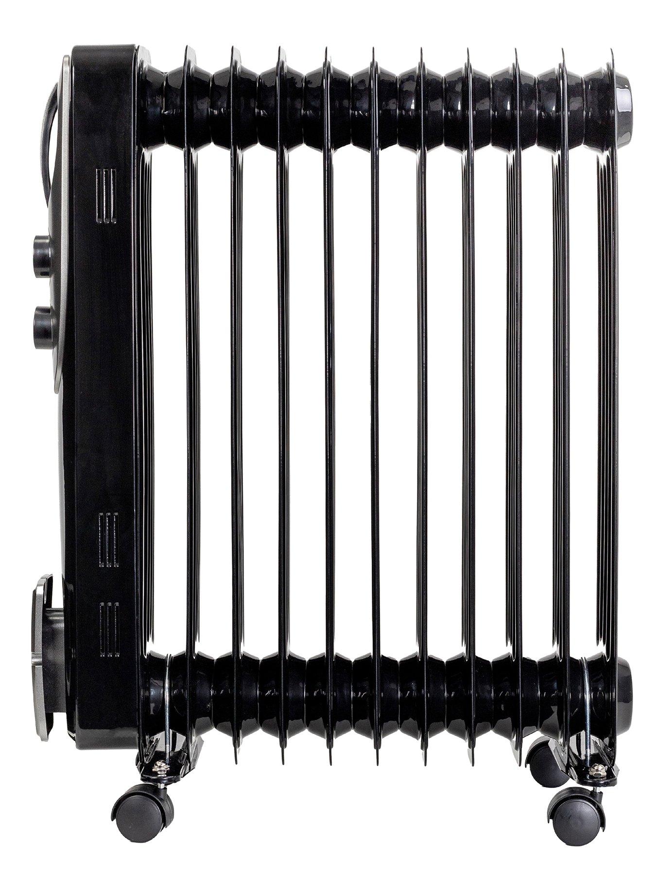 Image 3 of 7 of Russell Hobbs 2.5kw Oil-Filled Radiator - 9 Fin&nbsp;- Matt Black