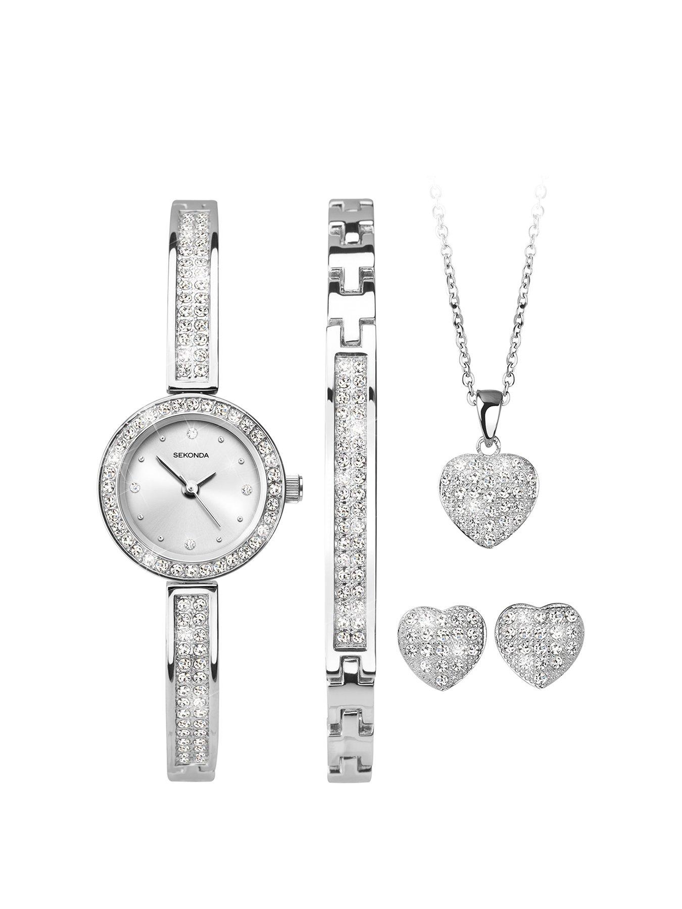 sekonda-womens-sparkle-silver-alloy-bracelet-watchnbspwith-silver-dial-analogue-gift-set