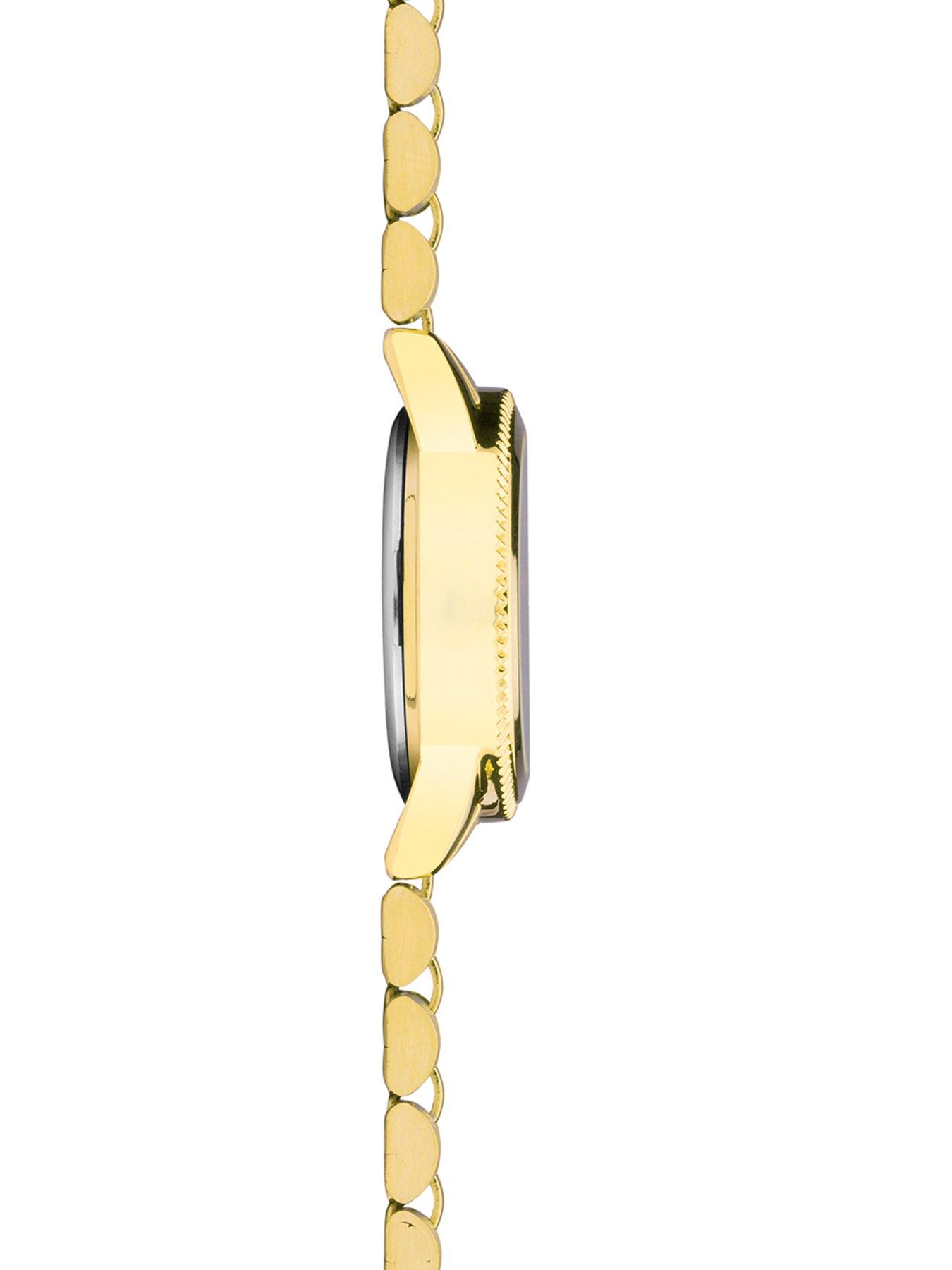Image 5 of 6 of Sekonda Womens Classic Stainless Steel Bracelet Watch With Champagne Dial Analogue Gift Set - Gold