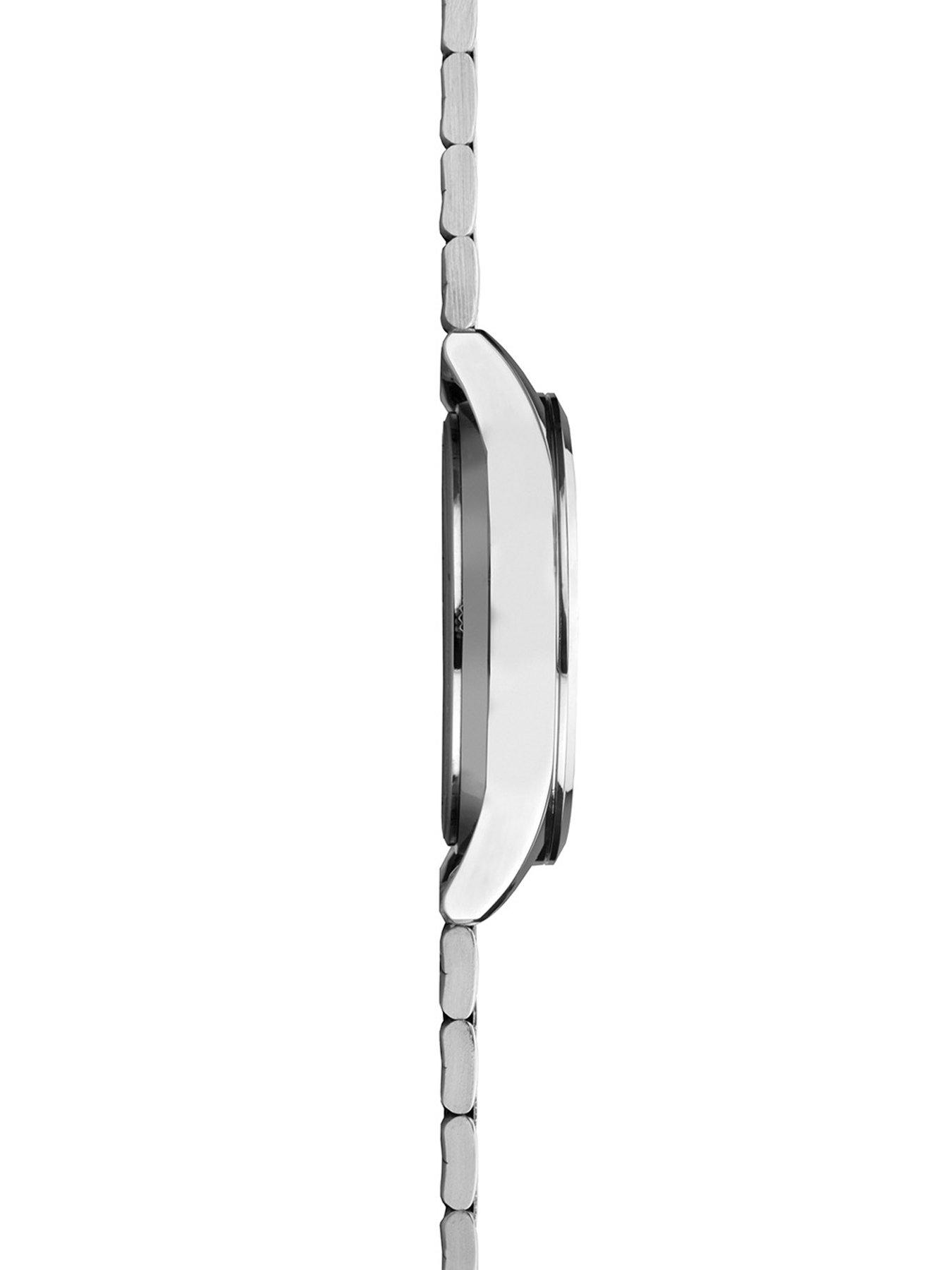 Image 5 of 6 of Sekonda Men's Silver Stainless Steel Bracelet Watch&nbsp;with Black Dial Chronograph Gift Set
