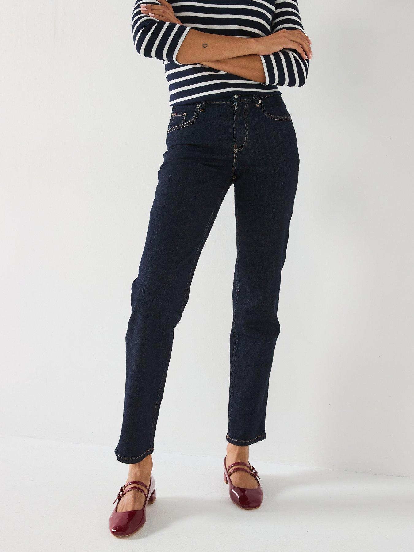 Image of Tommy Hilfiger Classic Straight Leg Jean - Navy