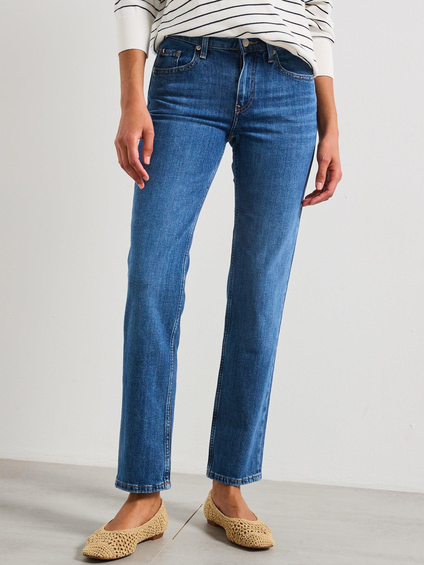 tommy-hilfiger-classic-straight-leg-jeans-bluefront