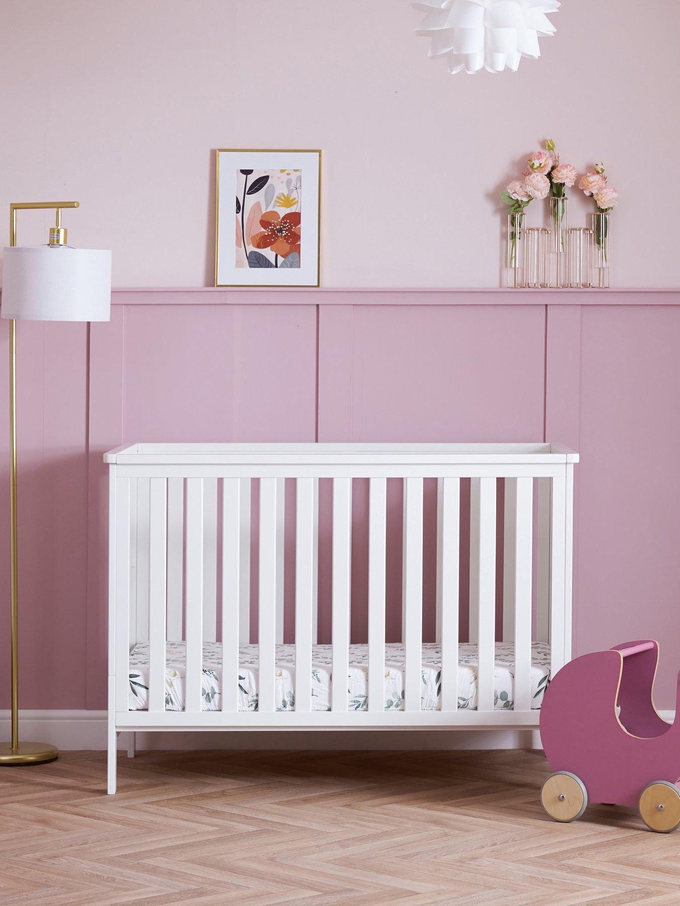 Image of Obaby Evie Mini Cot Bed - White