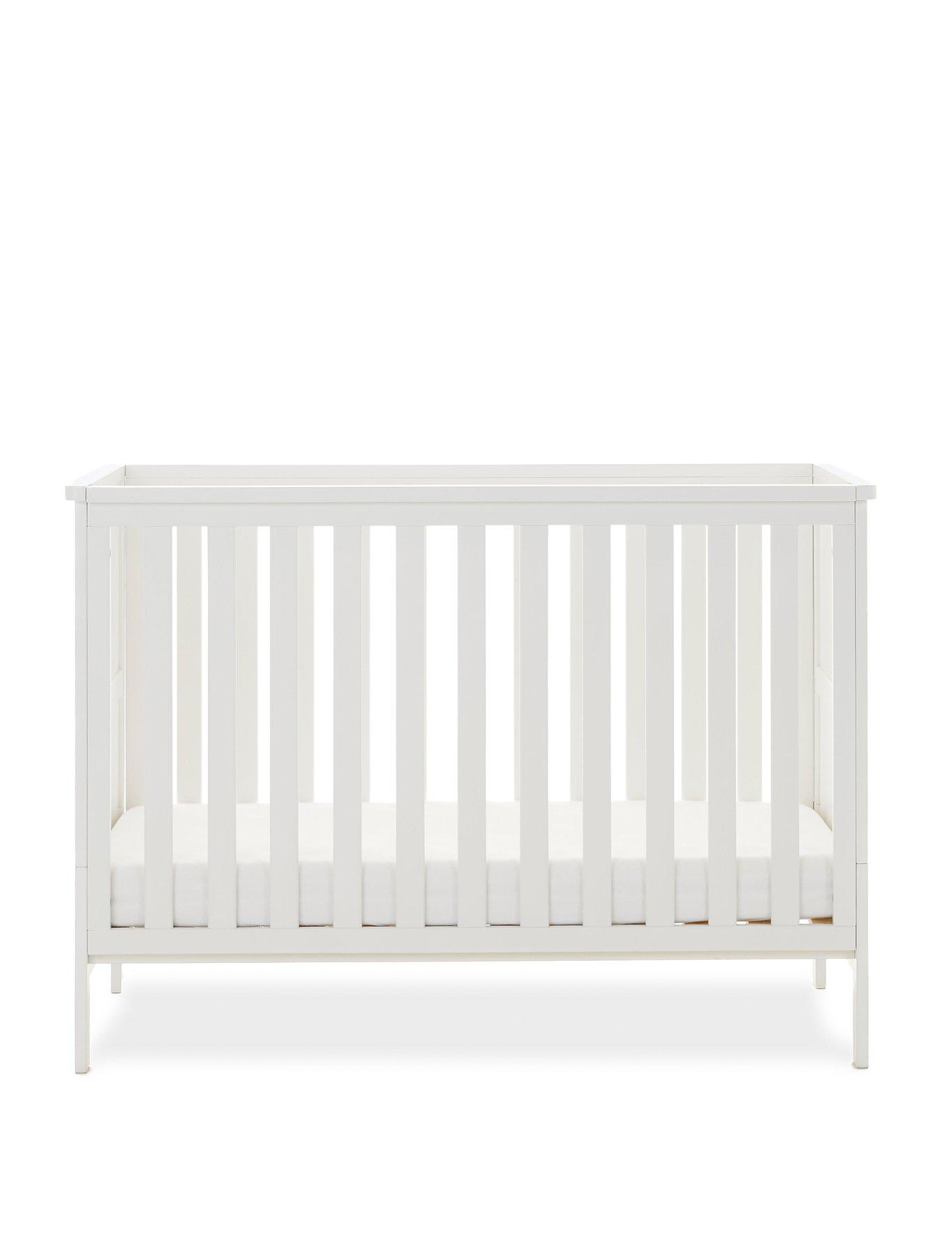 obaby-evie-mini-cot-bed-whitestillFront