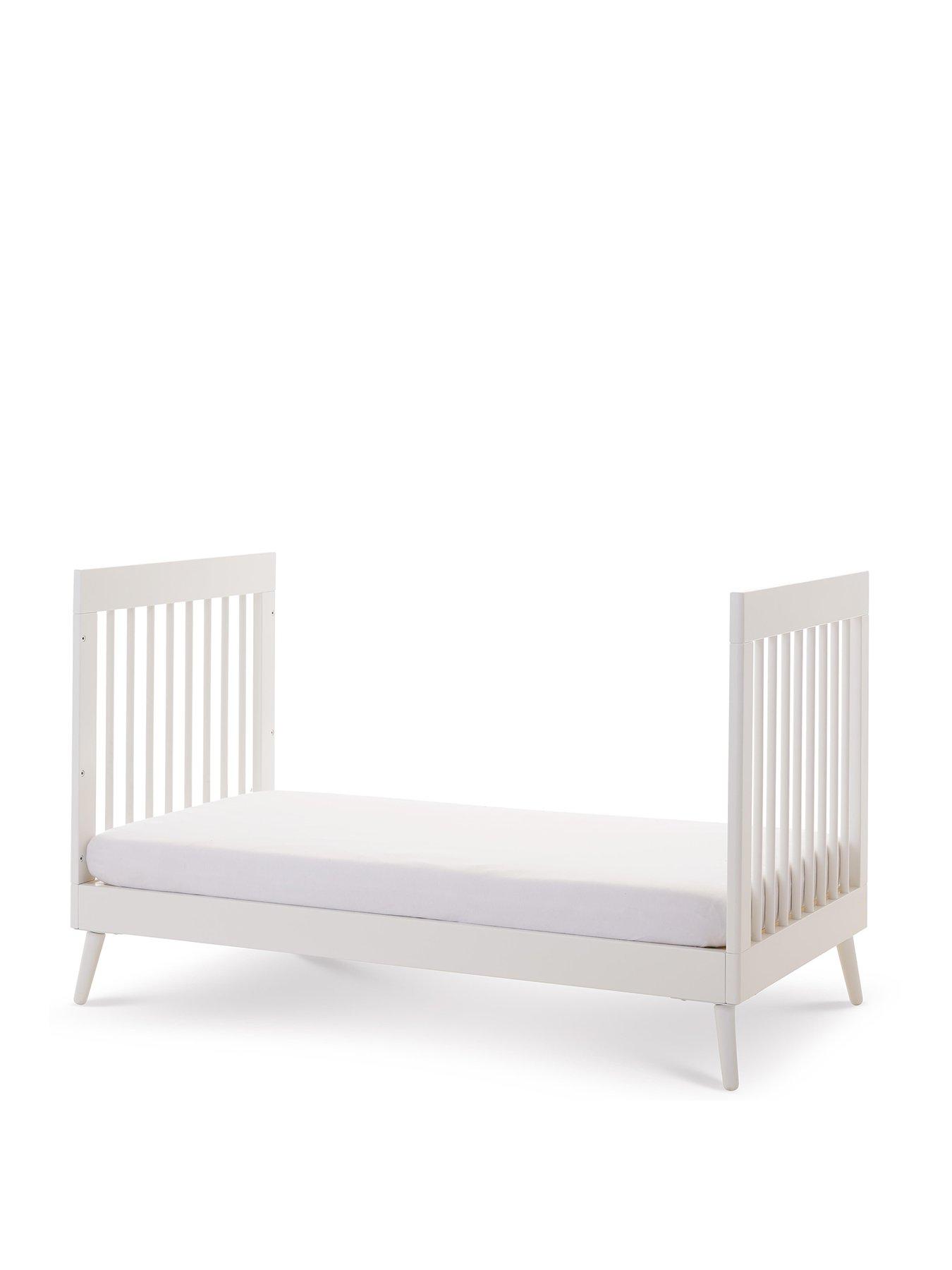 Image 3 of 7 of Obaby Maya Cot Bed - Nordic White