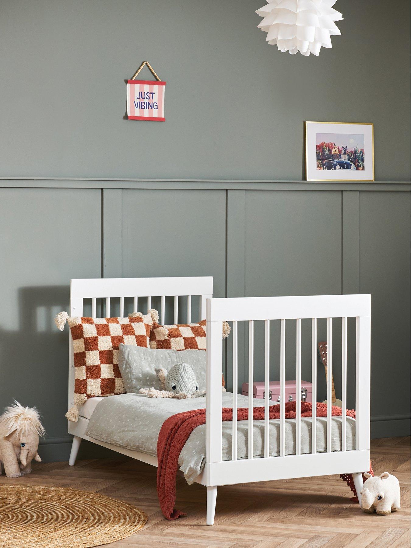 Image 4 of 7 of Obaby Maya Cot Bed - Nordic White