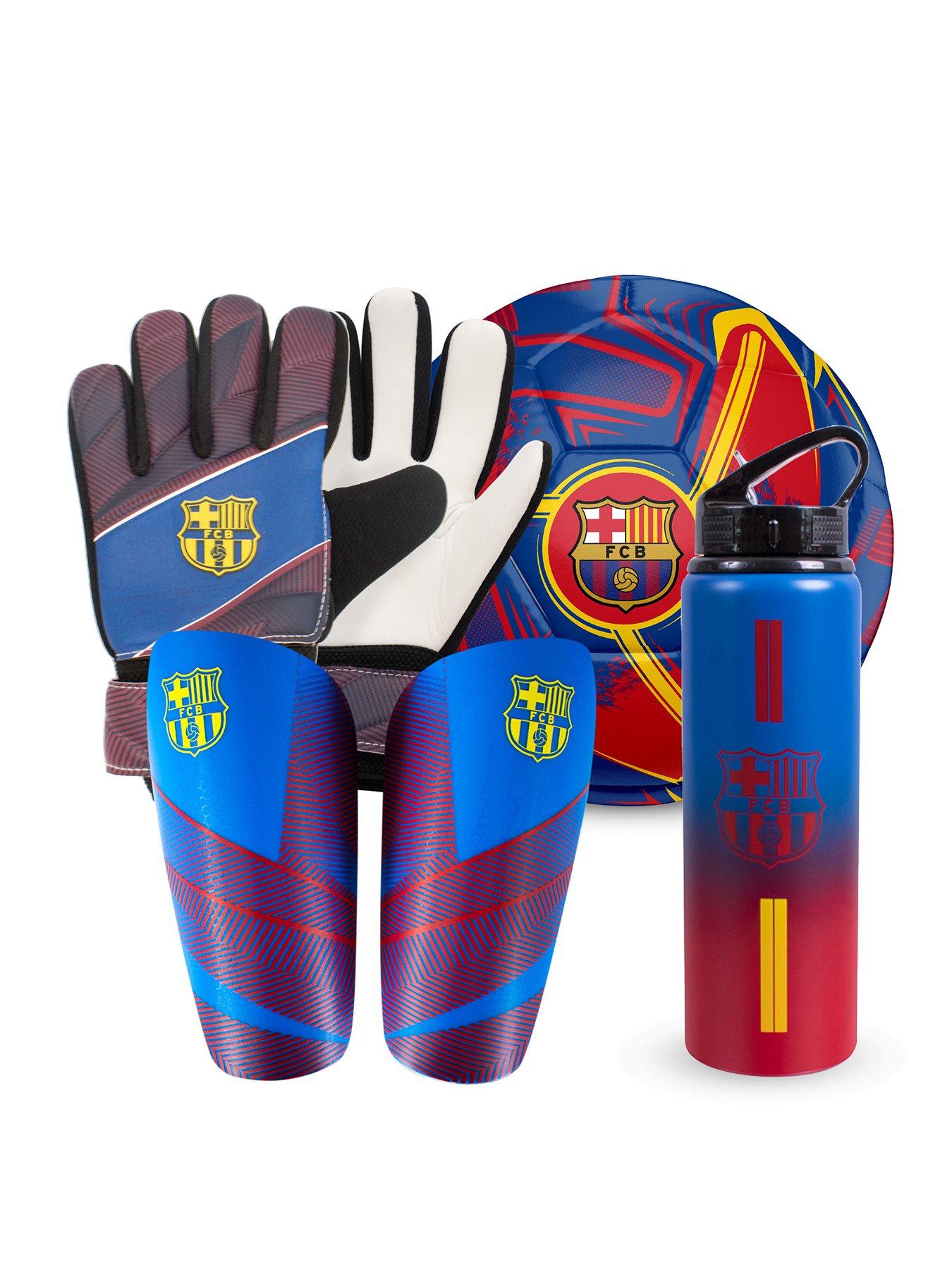 football-bundle-750ml-aluminium-bottle-shin-pads-goalkeeper-gloves-amp-size-5-turbine-ball