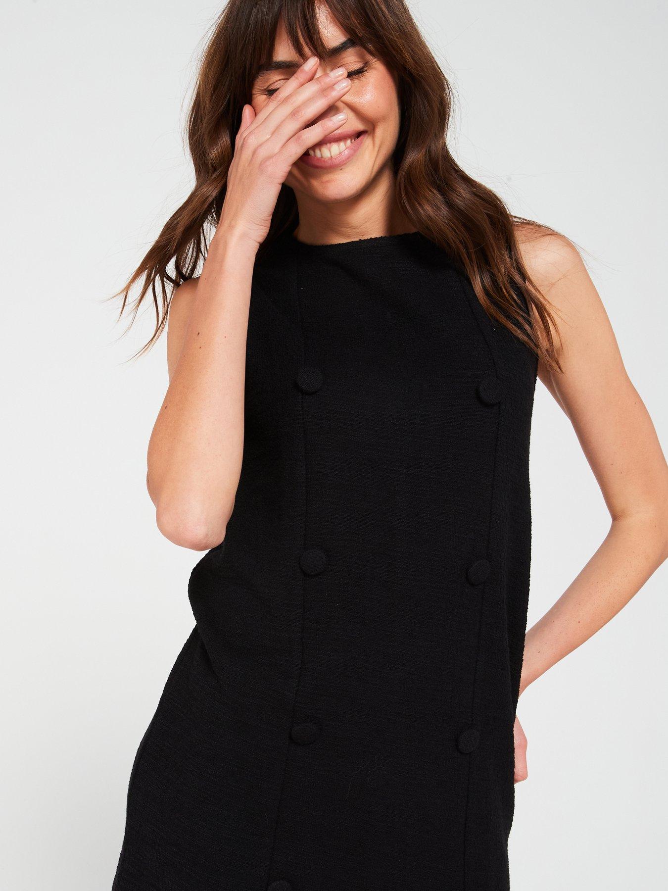 v-by-very-button-detail-shift-dress-blackoutfit