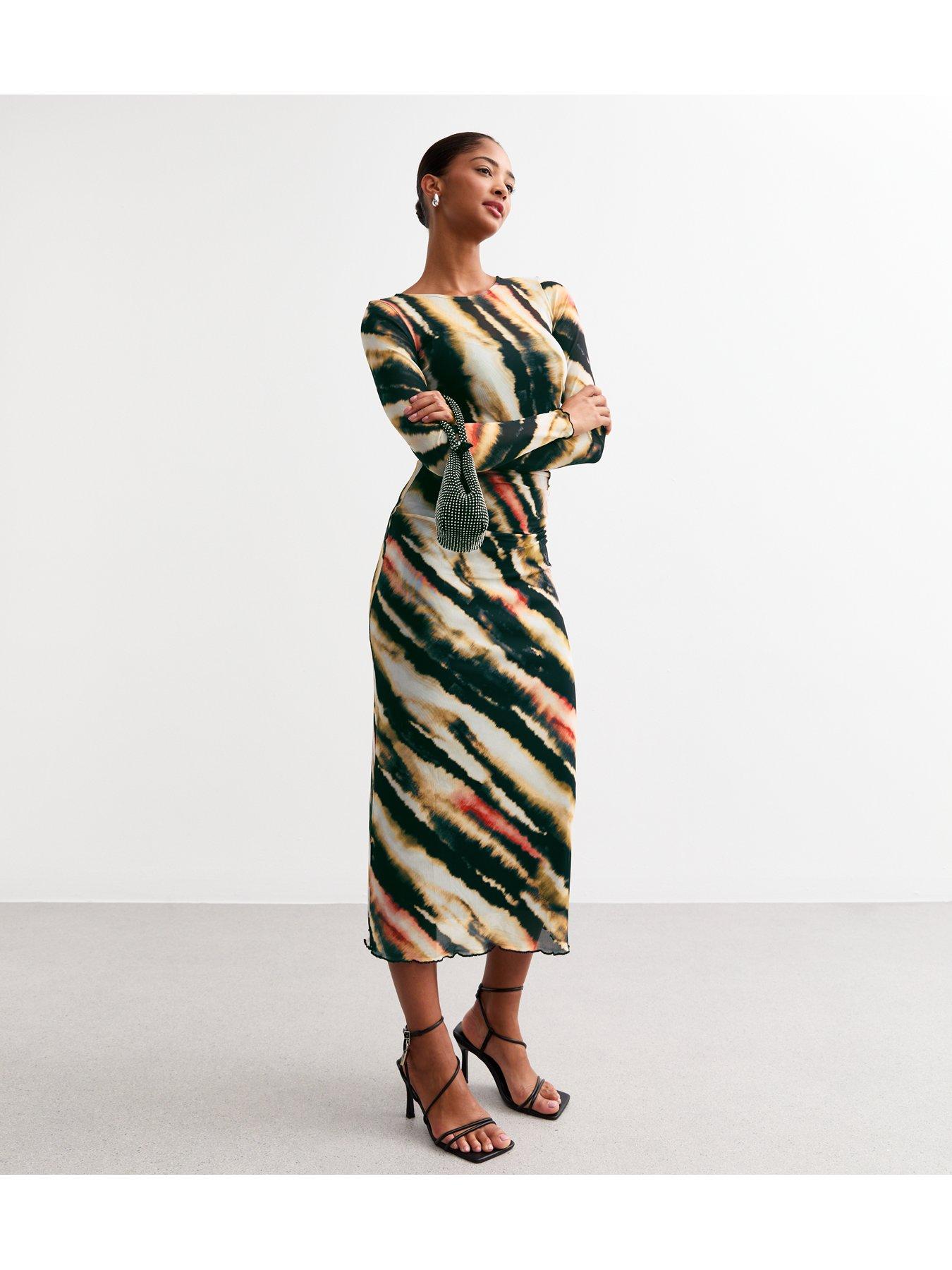 new-look-off-white-blurred-stripe-mesh-midi-dress-printback