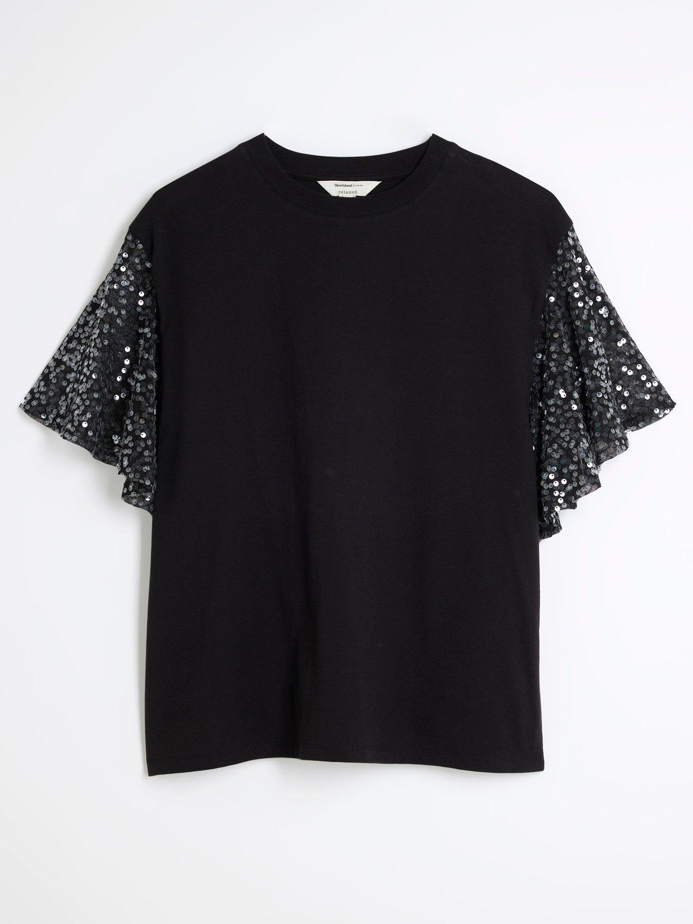 river-island-sequin-sleeve-top-blackdetail