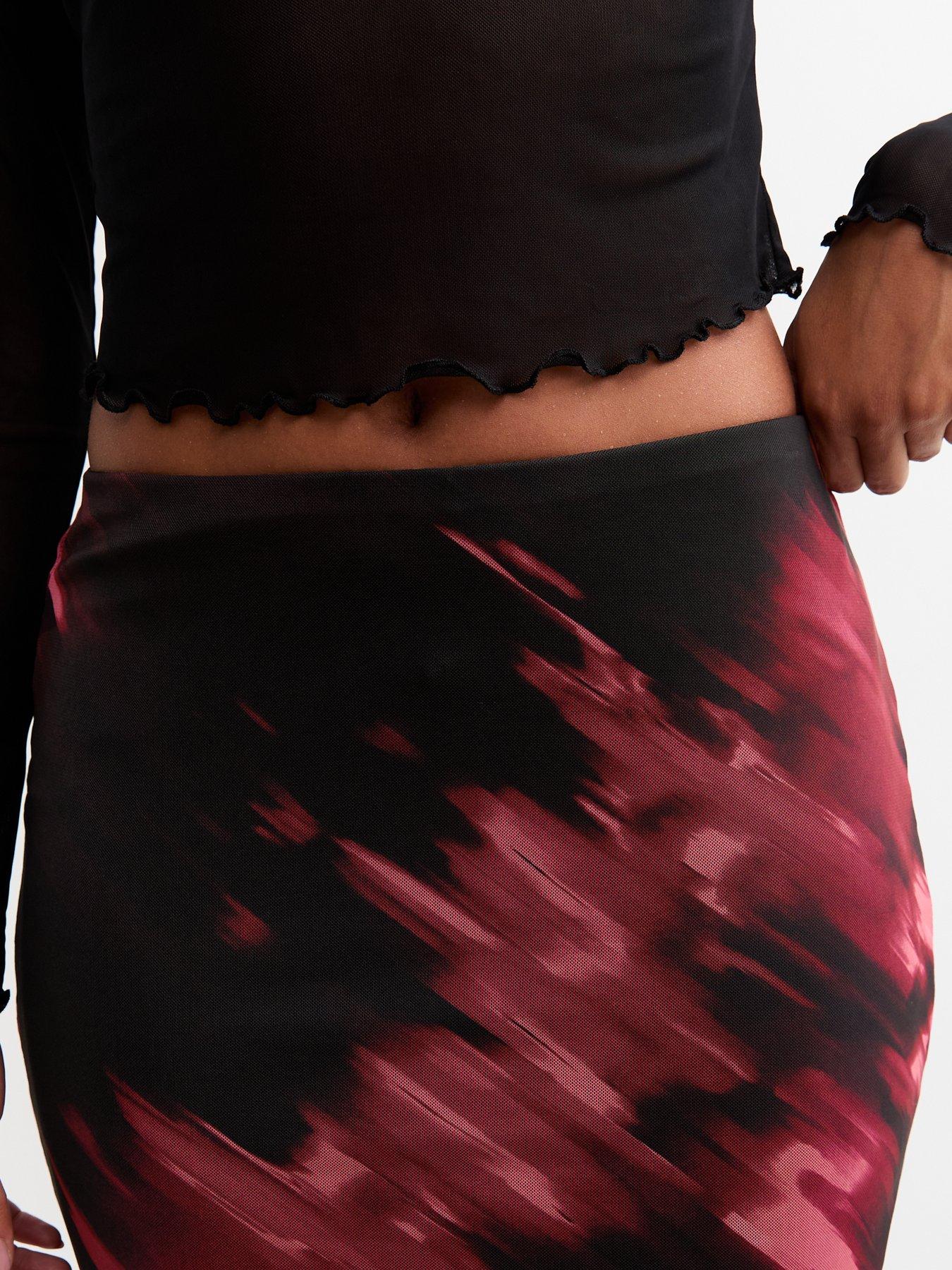 new-look-abstract-print-mesh-midi-skirt-redoutfit