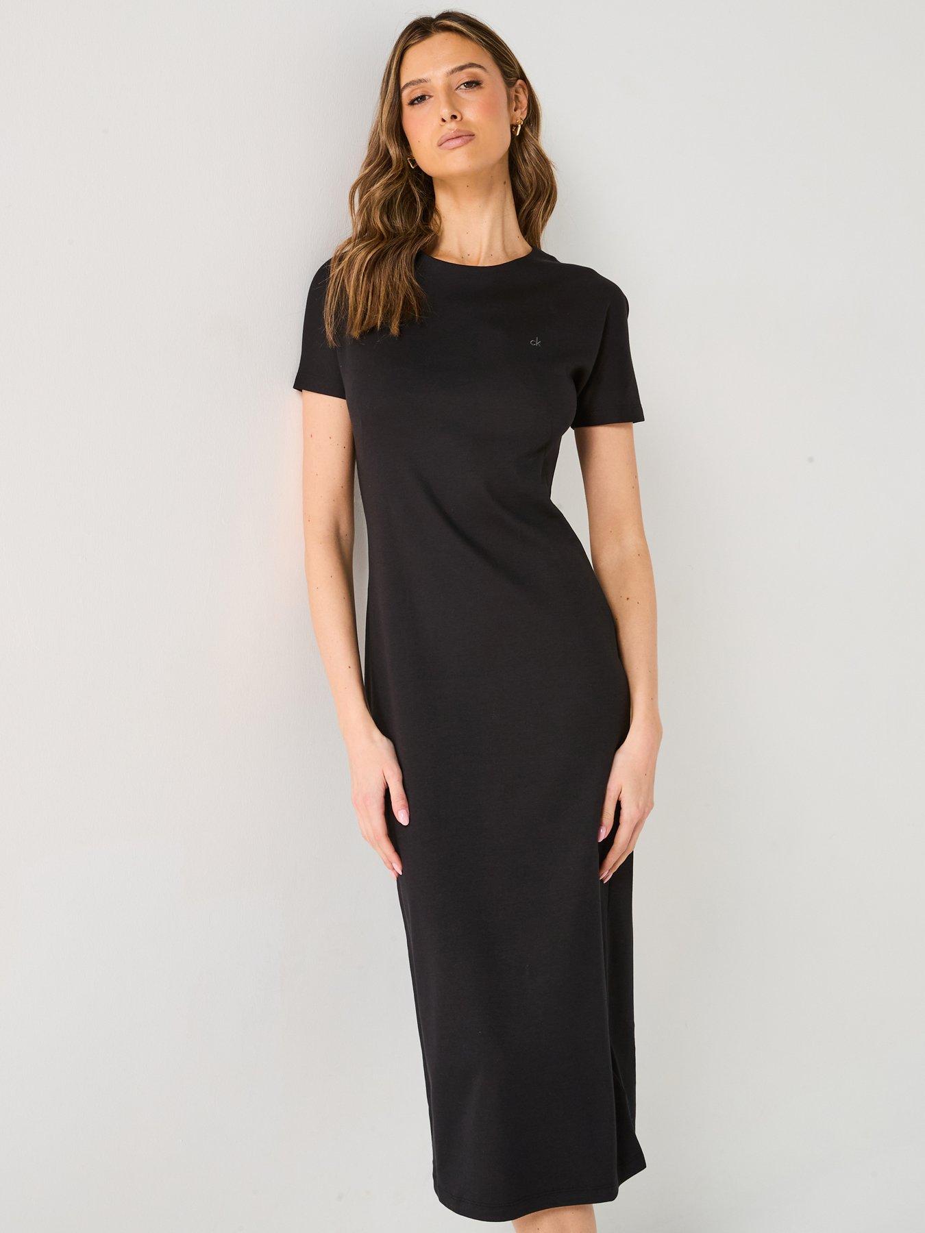 calvin-klein-t-shirt-midi-dress-black