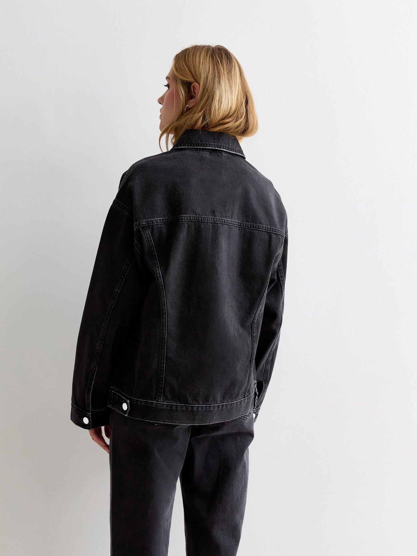 new-look-black-oversized-denim-jacketstillFront