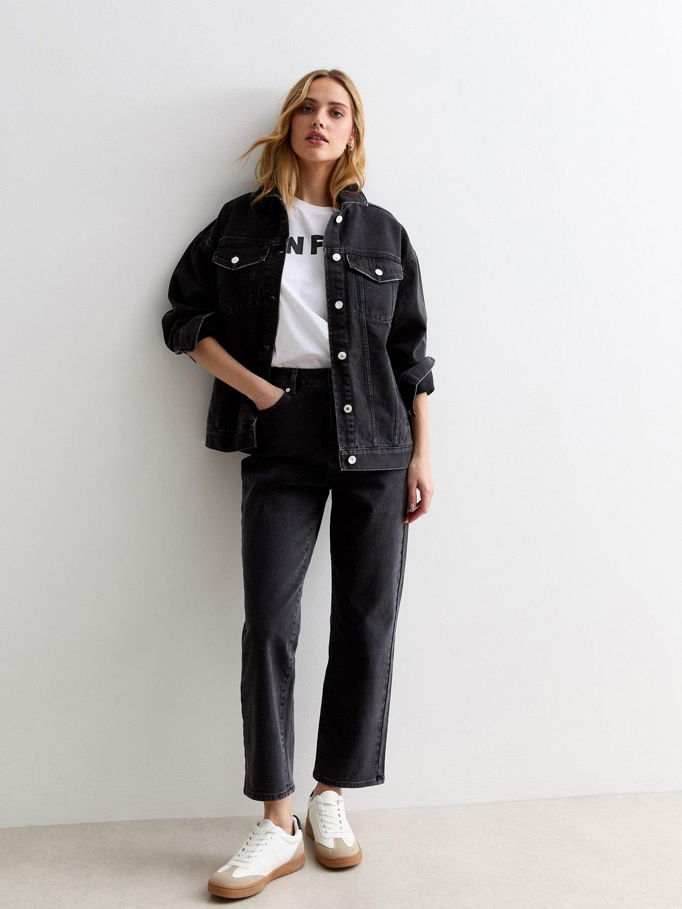 new-look-black-oversized-denim-jacketback