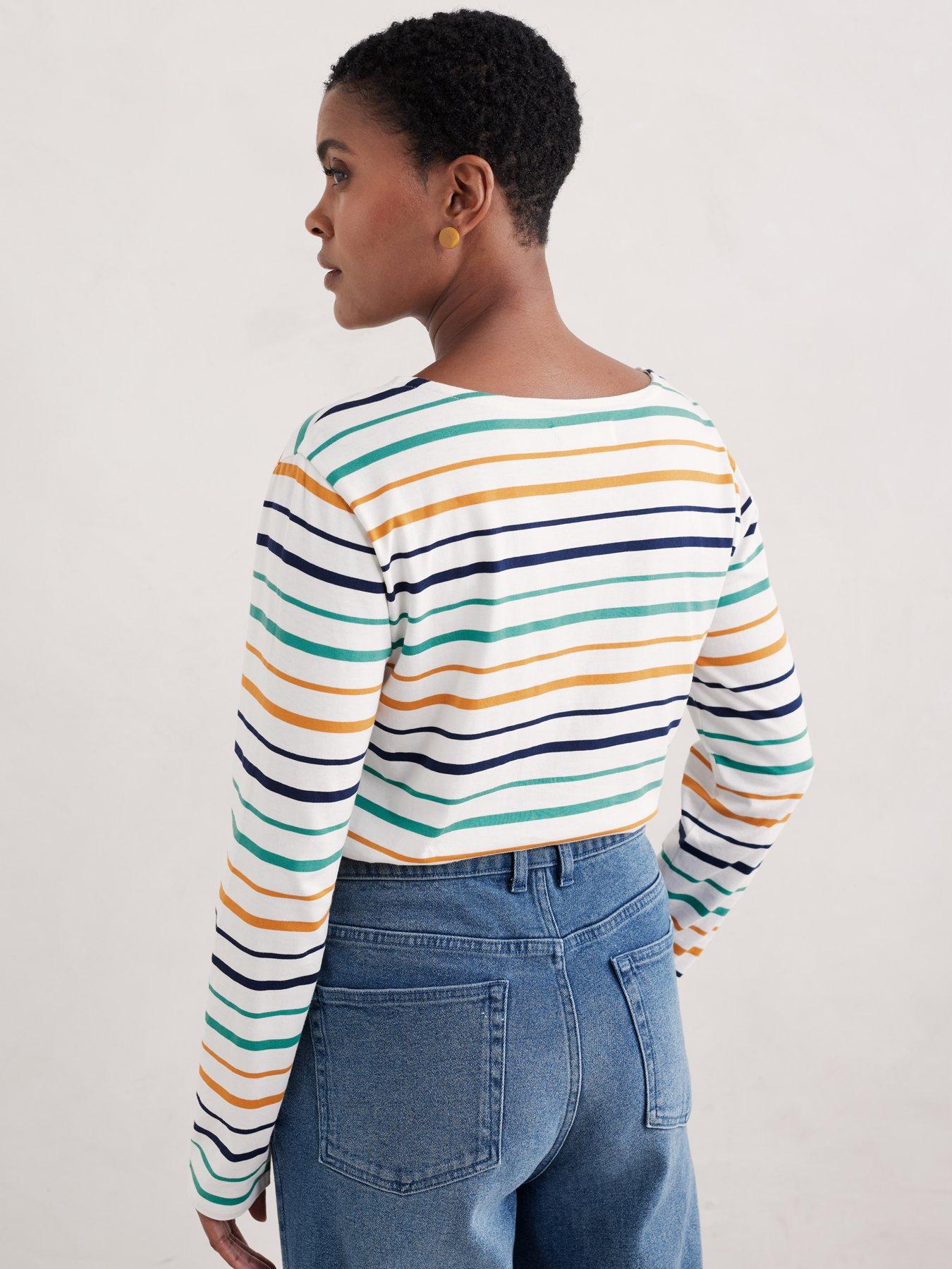 seasalt-cornwall-pure-cotton-striped-top-whitestillFront