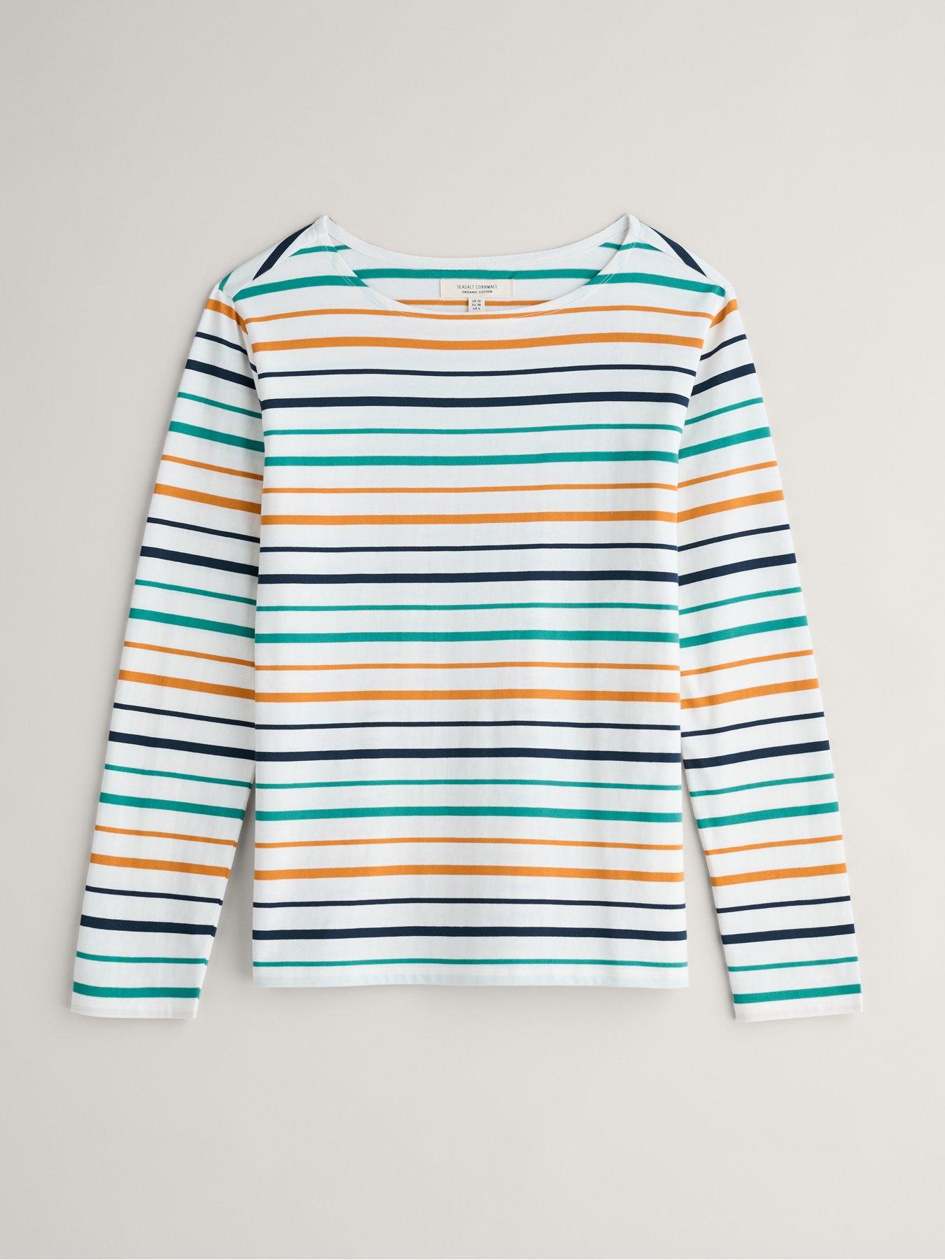 seasalt-cornwall-pure-cotton-striped-top-whiteoutfit