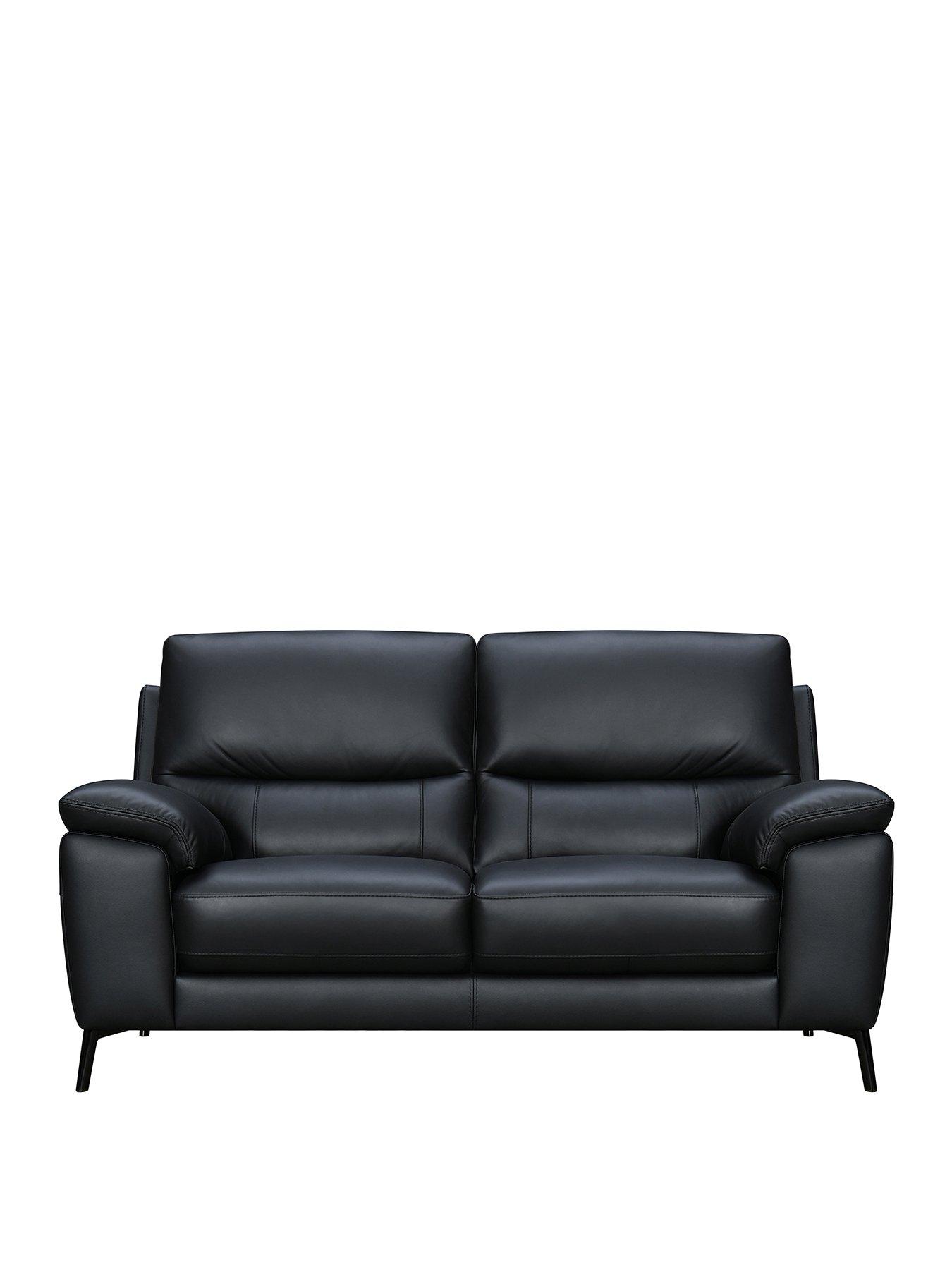 Image 2 of 7 of The Very Collection Lesta 2 Seater Leather Sofa