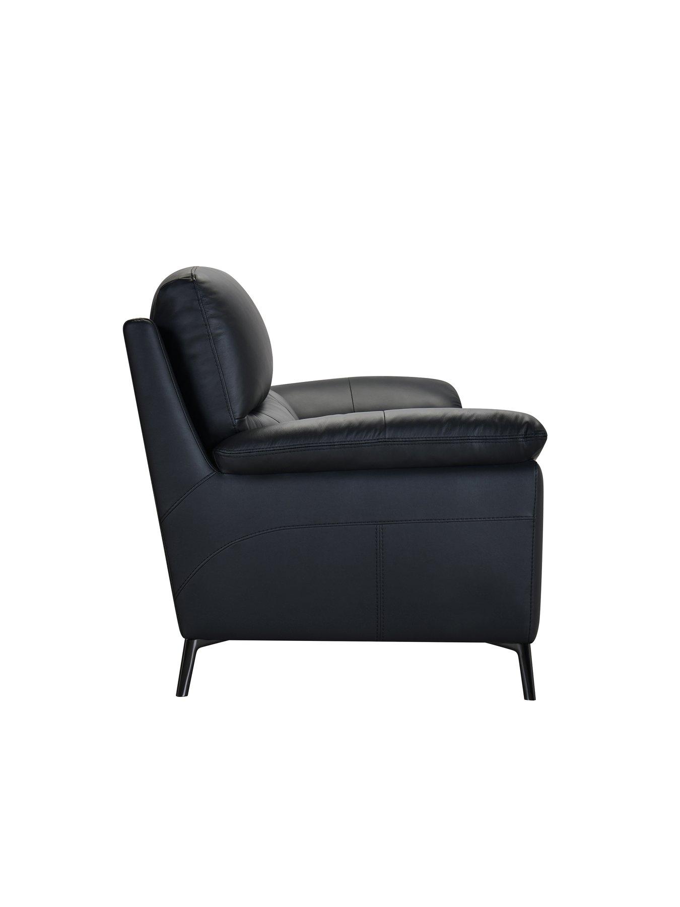 Image 6 of 7 of The Very Collection Lesta 2 Seater Leather Sofa