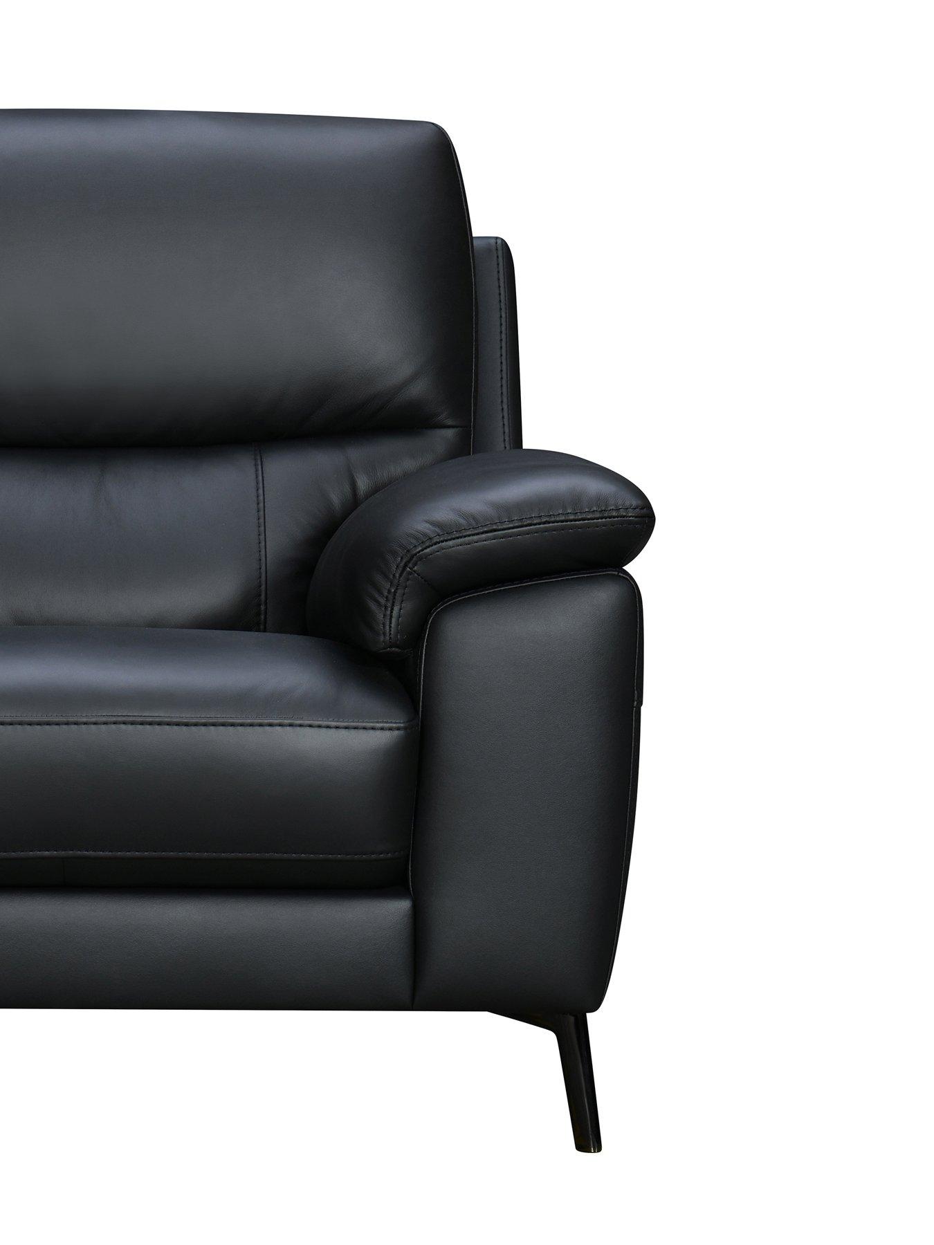 Image 6 of 7 of The Very Collection Lesta Leather Armchair
