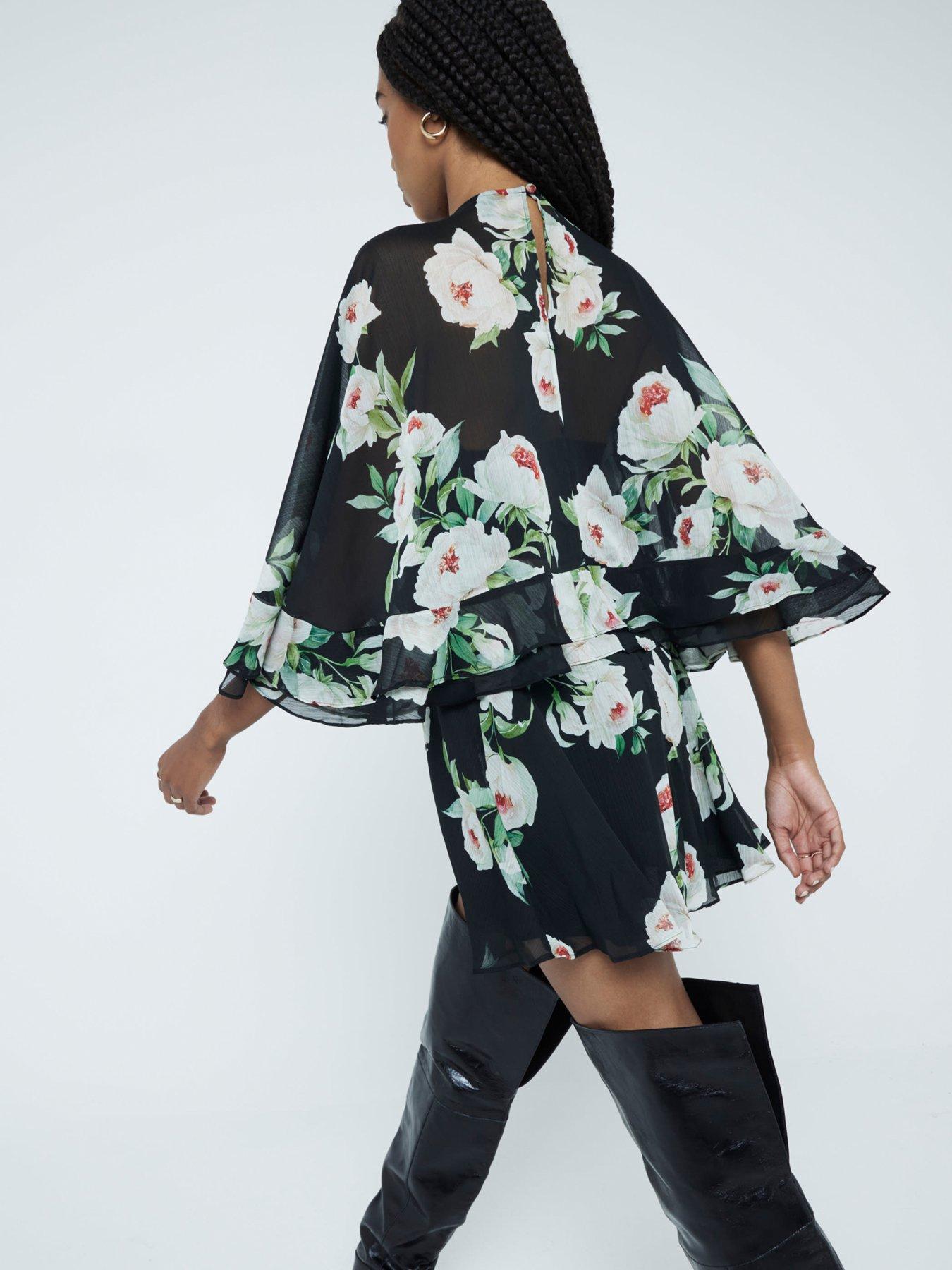 river-island-chiffon-printed-cape-mini-dress-blackstillFront