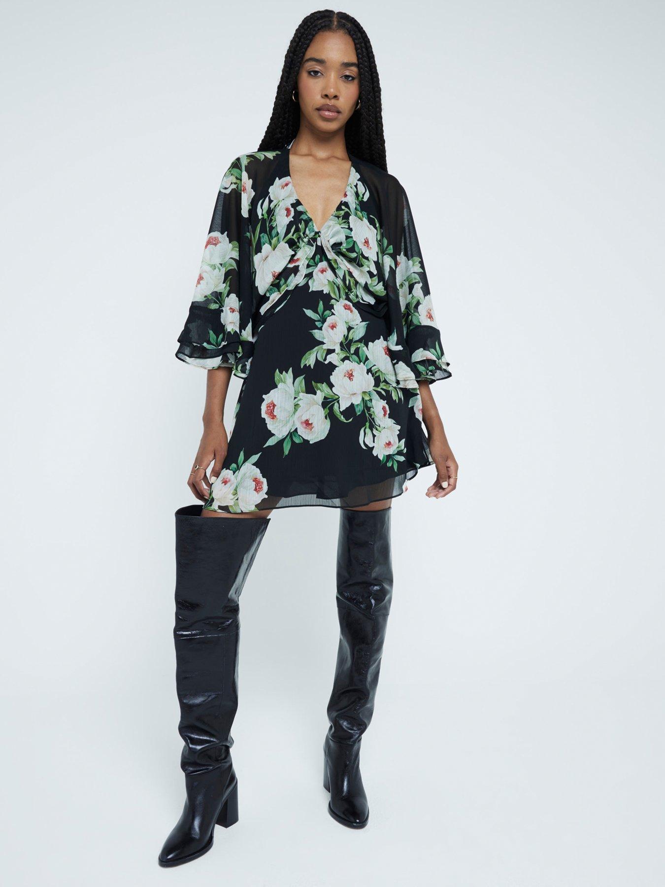 river-island-chiffon-printed-cape-mini-dress-blackback