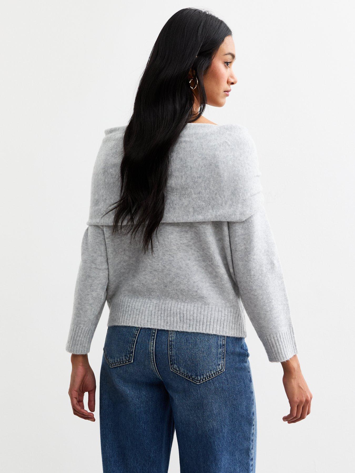 new-look-ruched-hoop-bardot-jumper-light-greystillFront