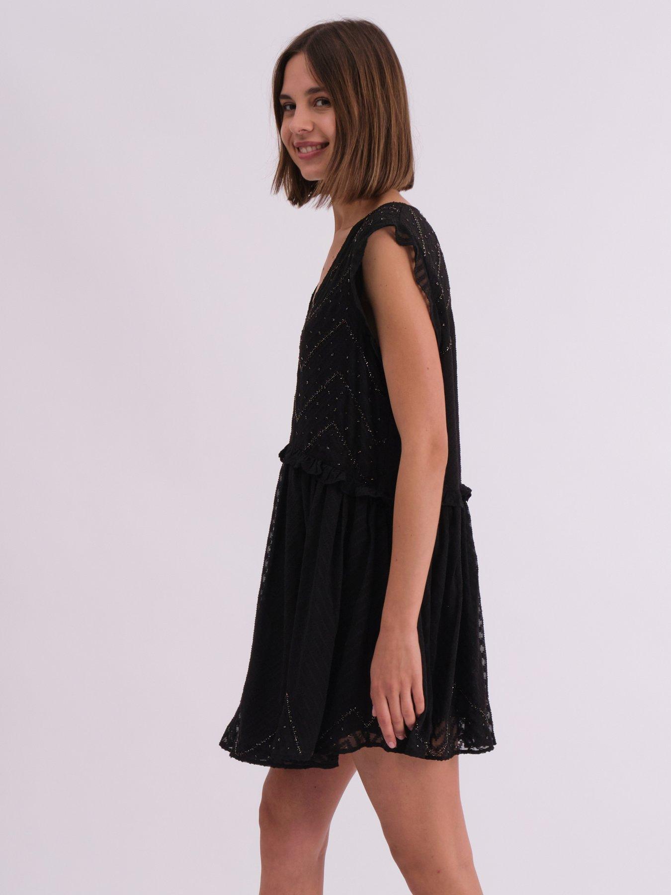 religion-beaded-mini-dress-blackdetail