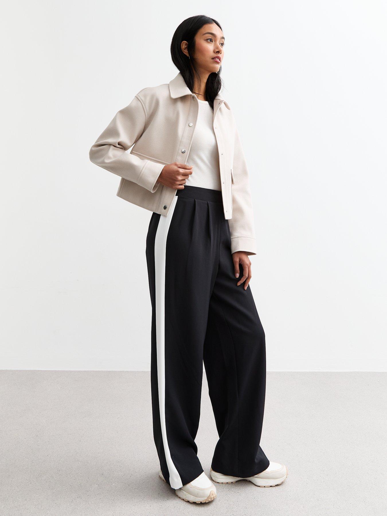 new-look-black-side-stripe-tailored-wide-leg-jersey-trousers