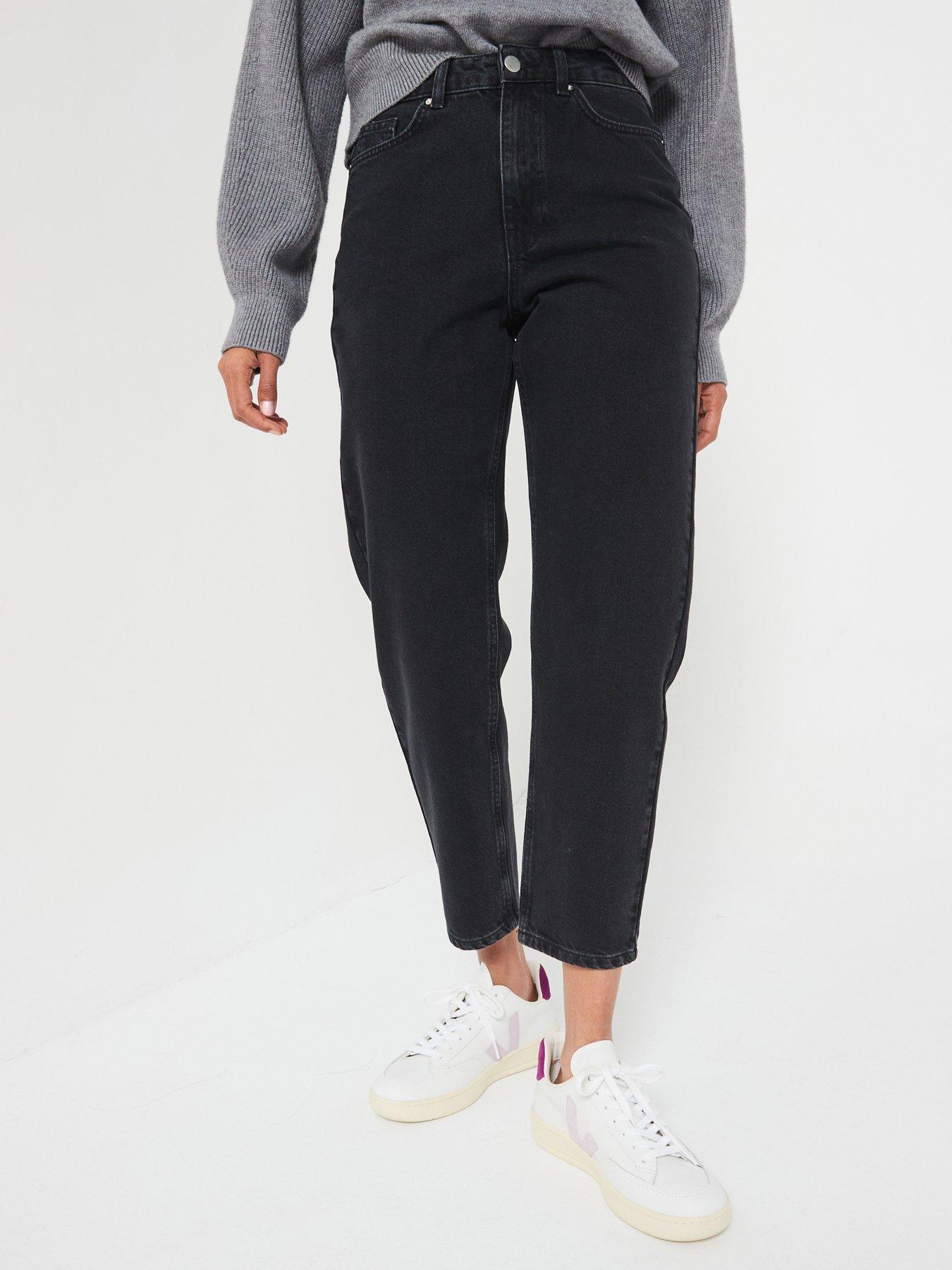 v-by-very-high-rise-mom-jeans-blackfront