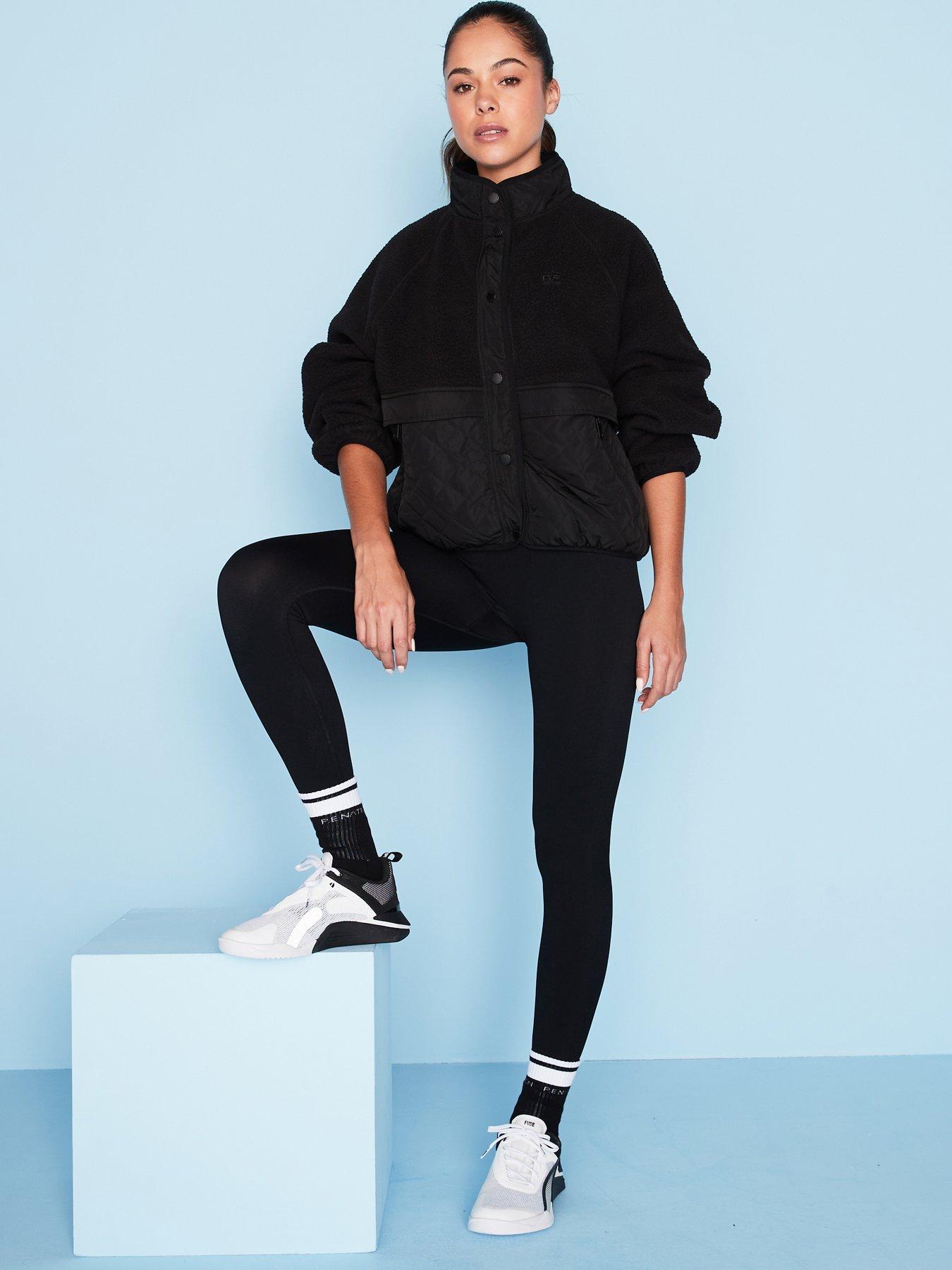 P.E Nation Womens Training Technique Jacket - Black