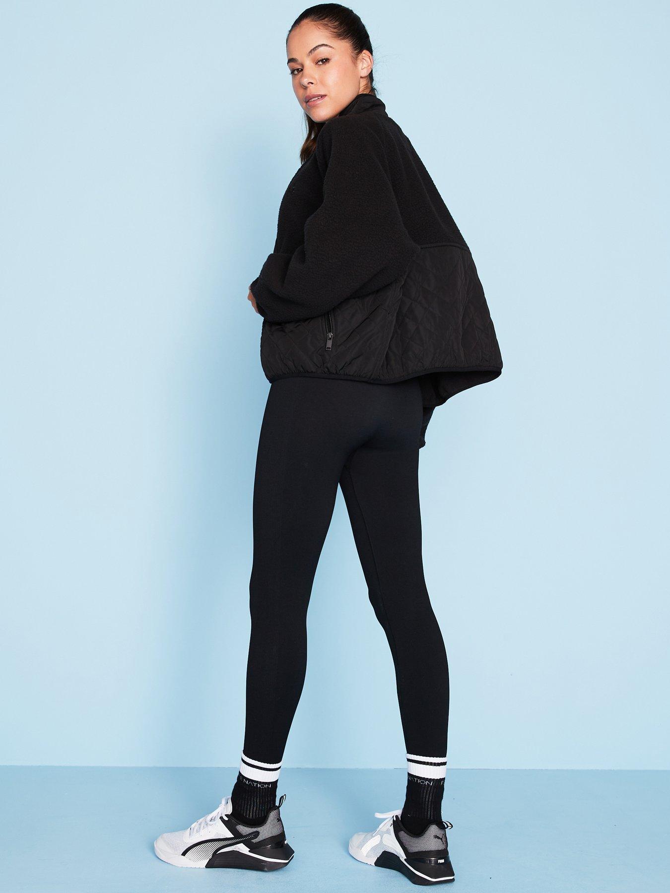 Image 2 of 6 of P.E Nation Womens Training Technique Jacket - Black