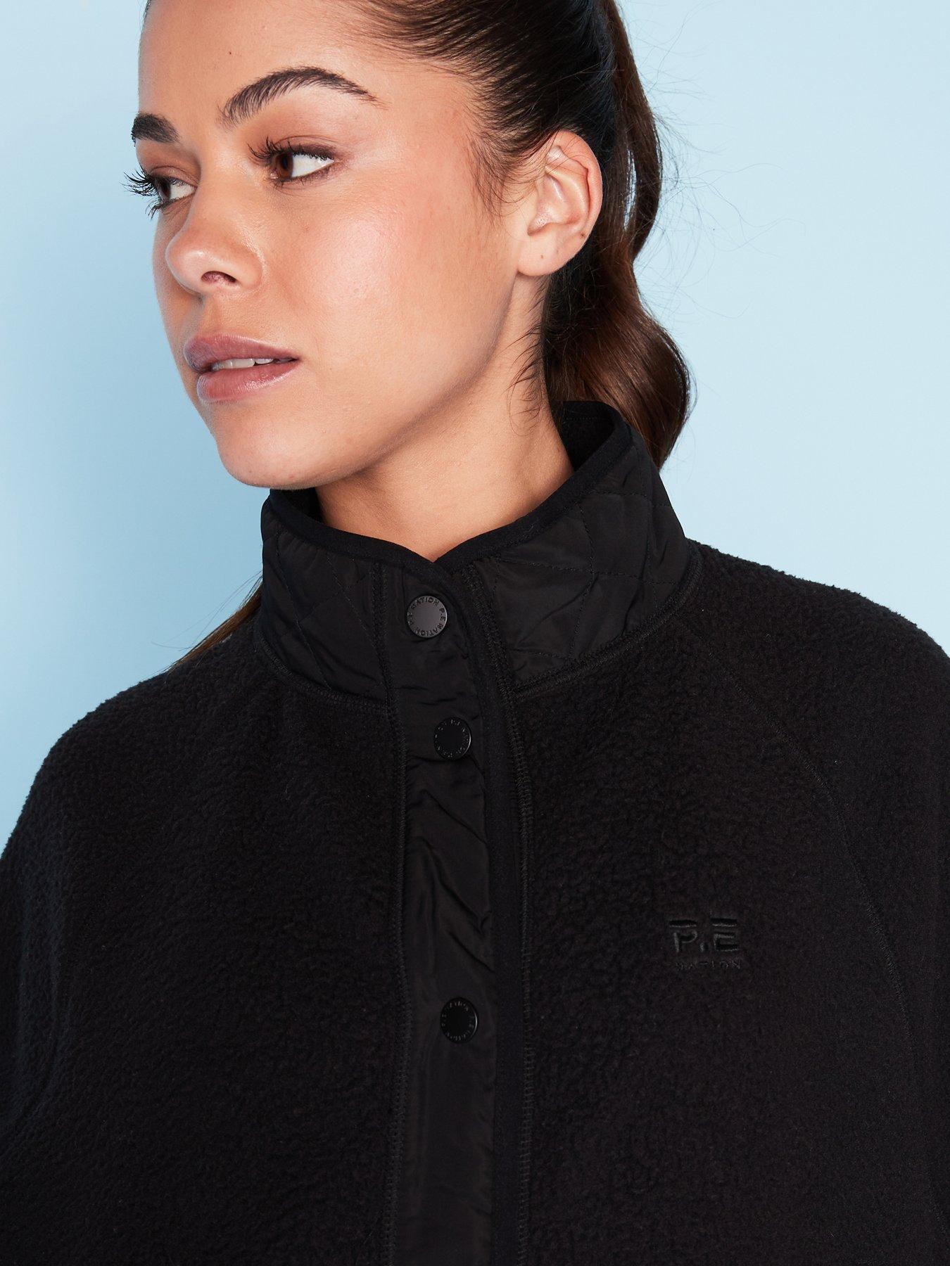 Image 4 of 6 of P.E Nation Womens Training Technique Jacket - Black