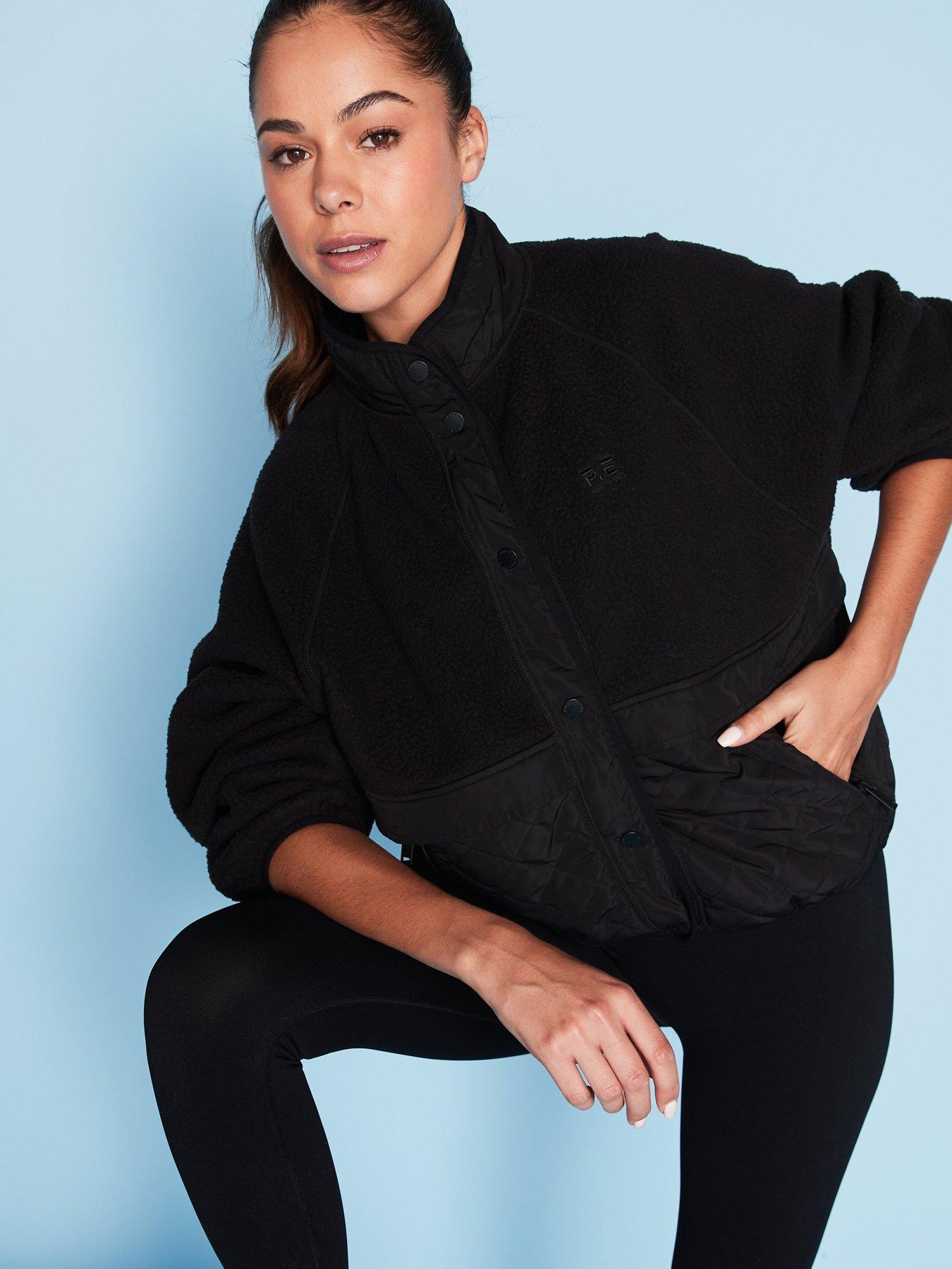 Image 5 of 6 of P.E Nation Womens Training Technique Jacket - Black