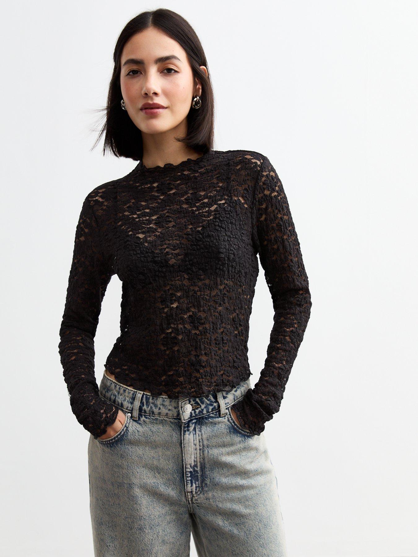 new-look-high-neck-lace-top-black