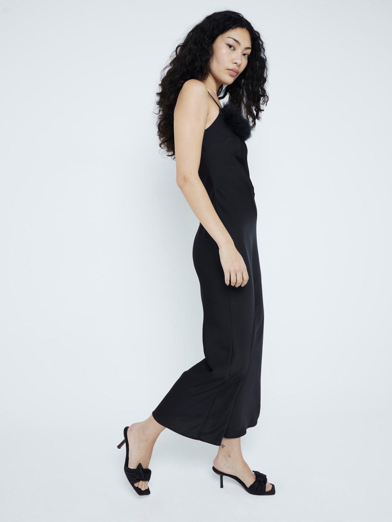 river-island-strappy-feather-trim-slip-dress-blackstillFront