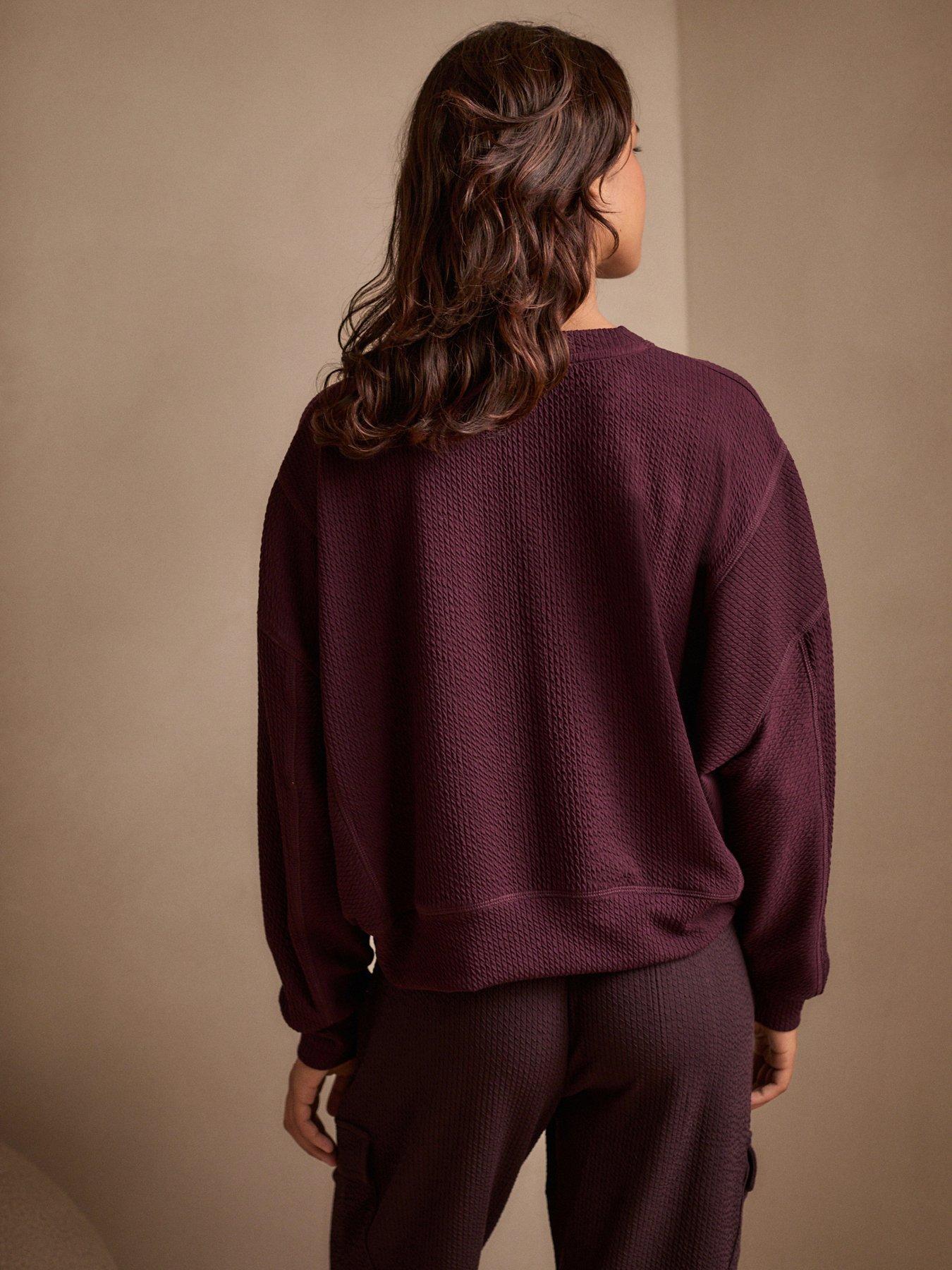 b-by-ted-baker-b-by-baker-long-sleeve-crinkle-lounge-top-purplestillFront