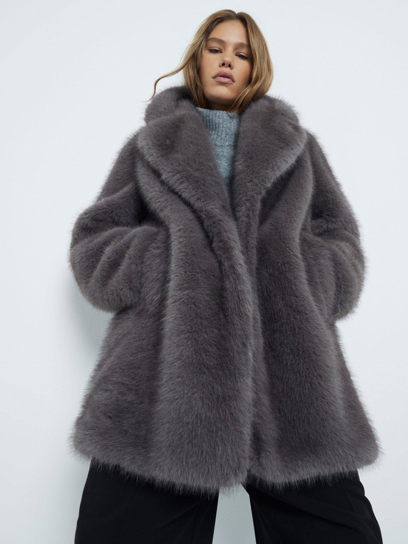 river-island-mid-length-faux-fur-coat-grey