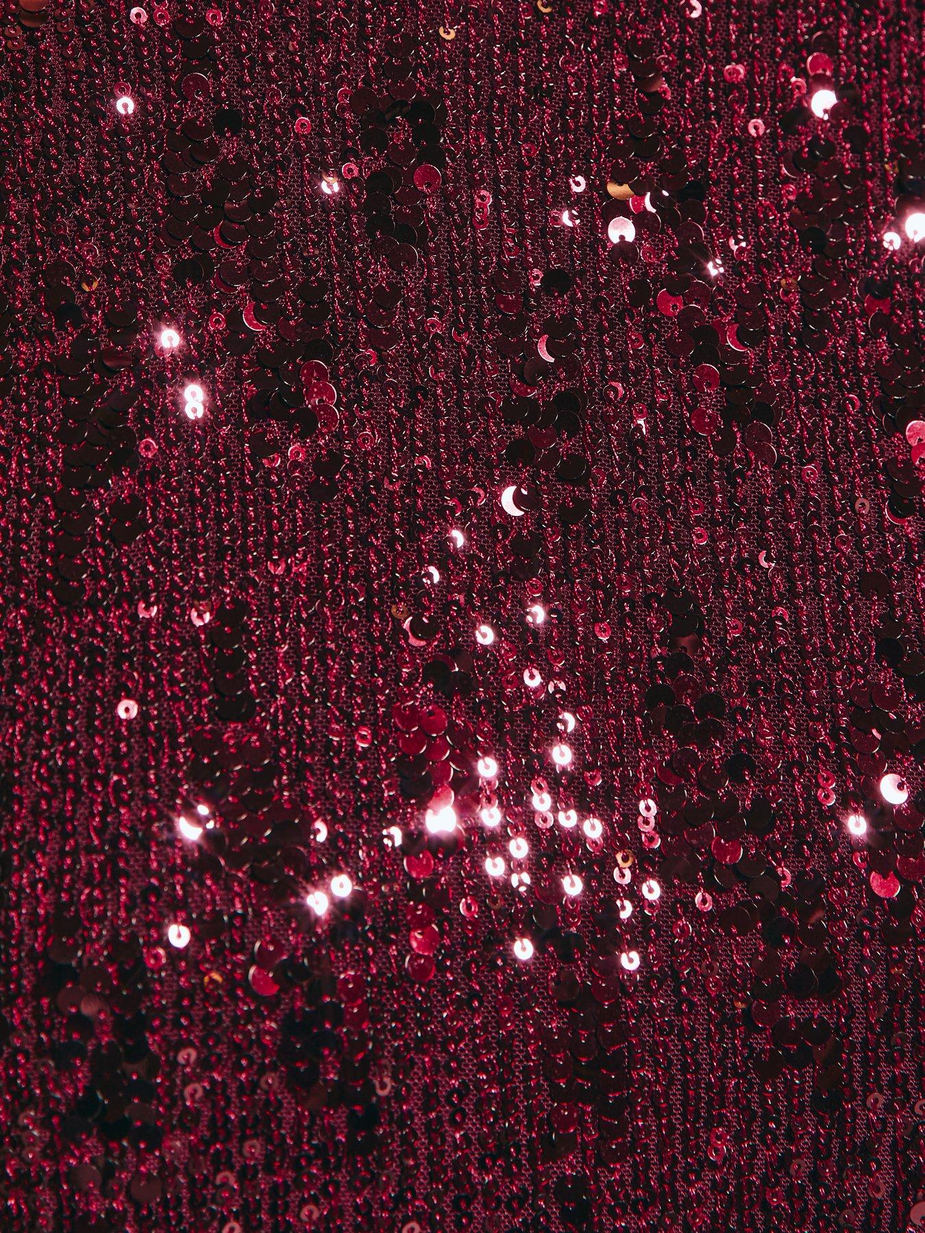 new-look-sequin-t-shirt-mini-dress-burgundydetail